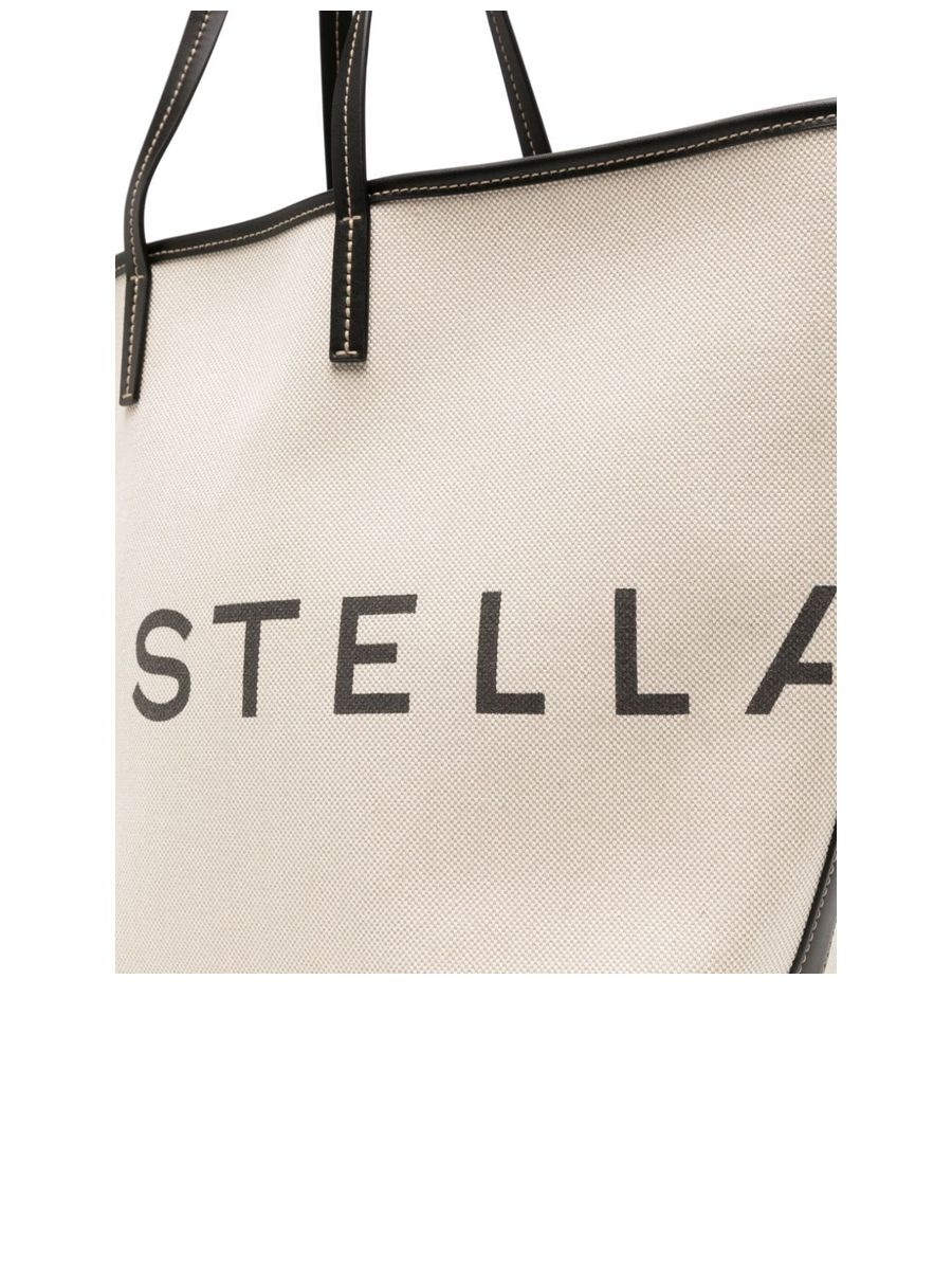 Stella McCartney Cotton Shopper Tote Bag | cosette | REVERSIBLE