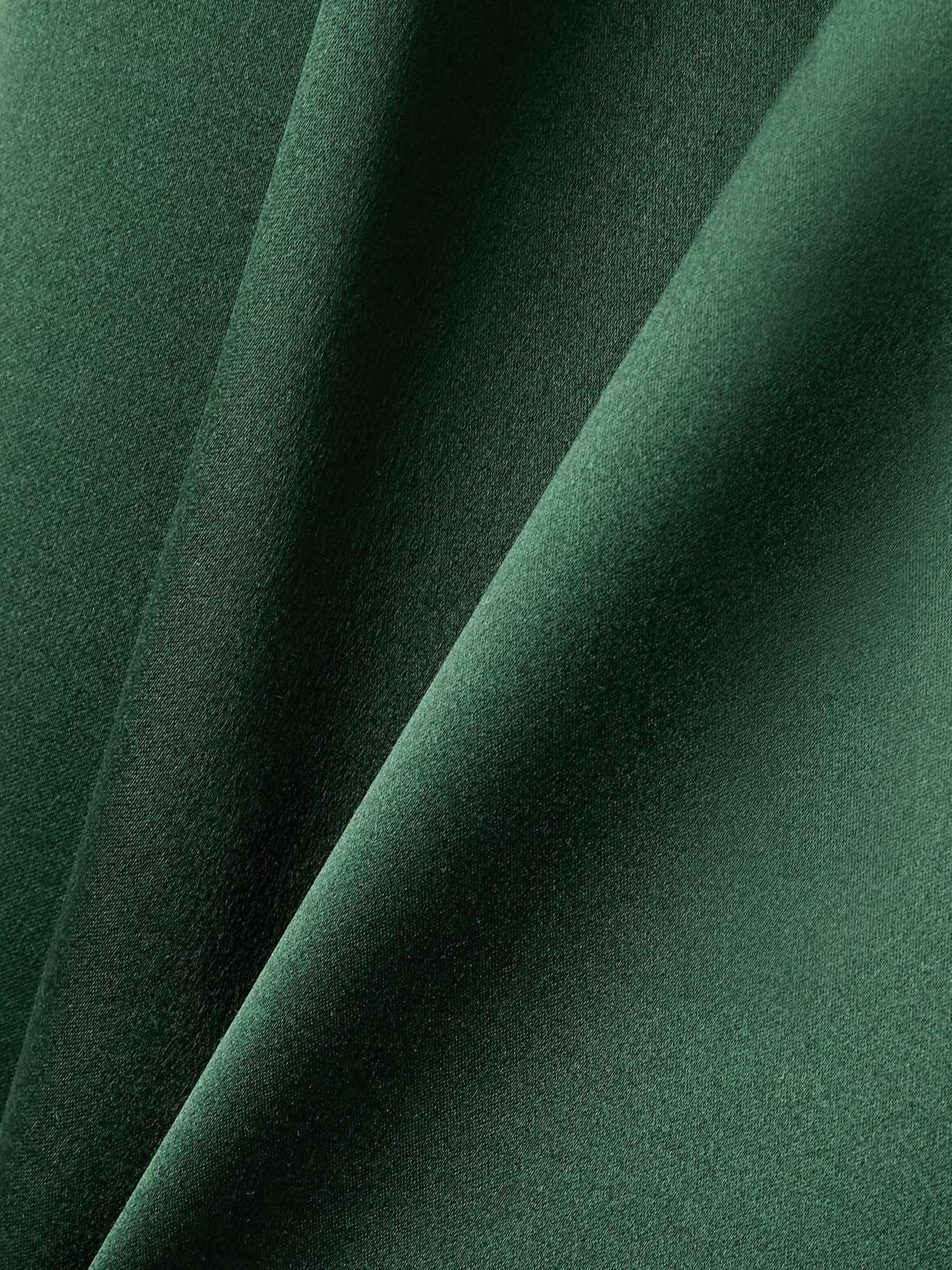 Sethie open-back silk-satin midi dress Green - 4