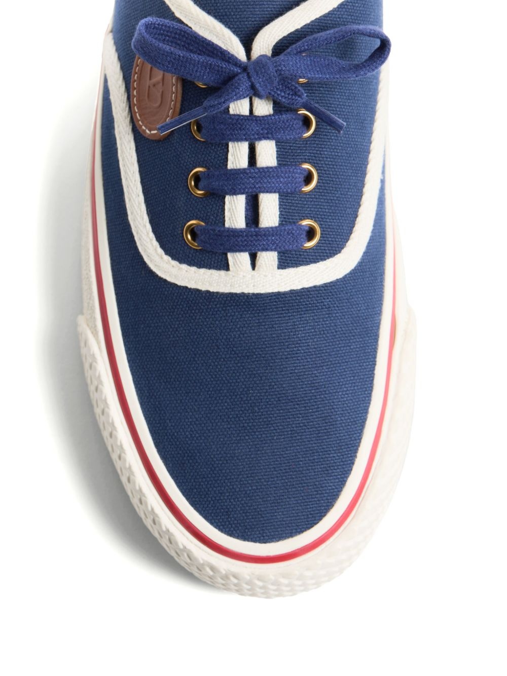 Indigo Nojoke Canvas Trainers - 6