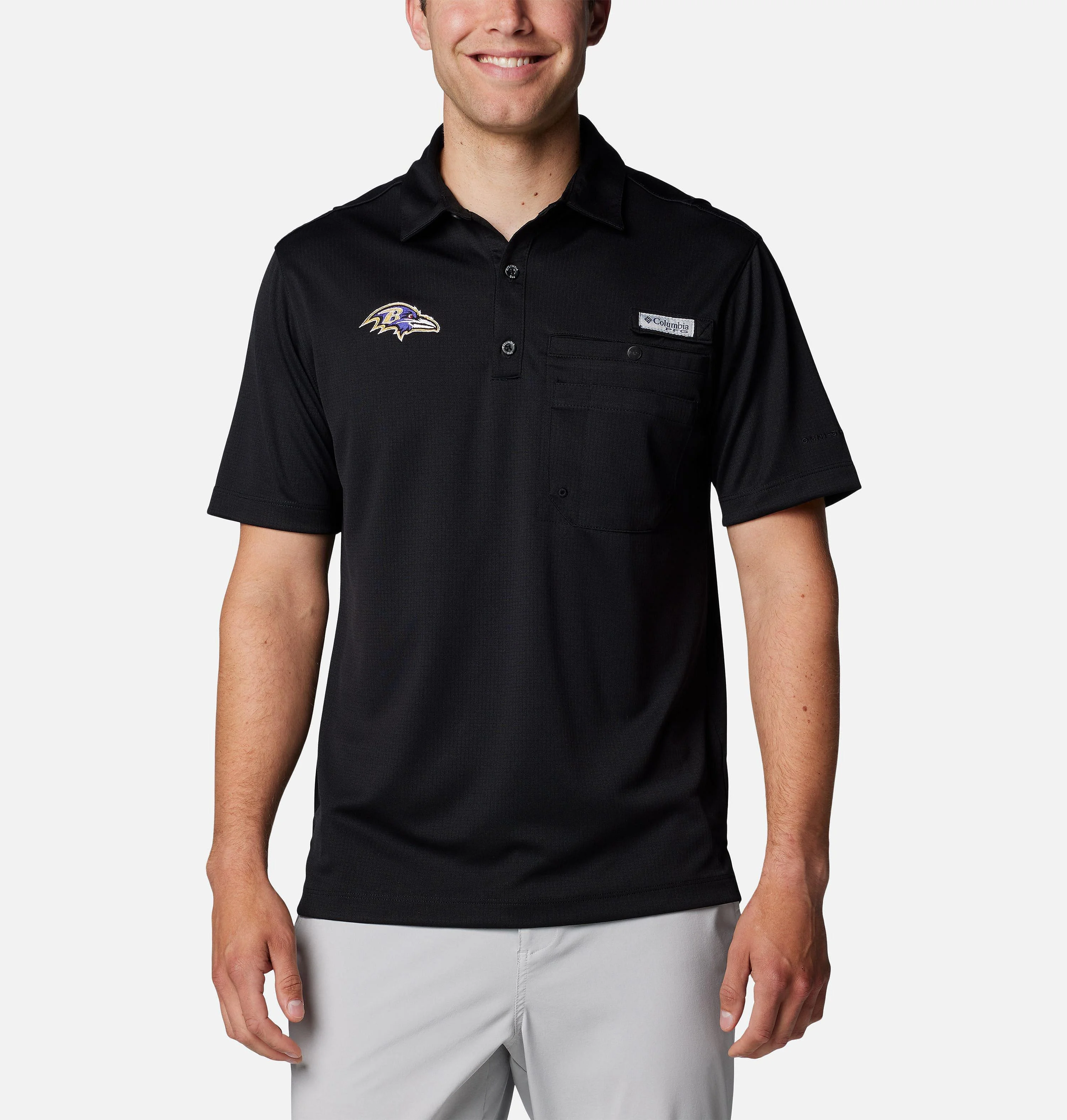 Men's PFG Flycaster Pocket Polo - 1