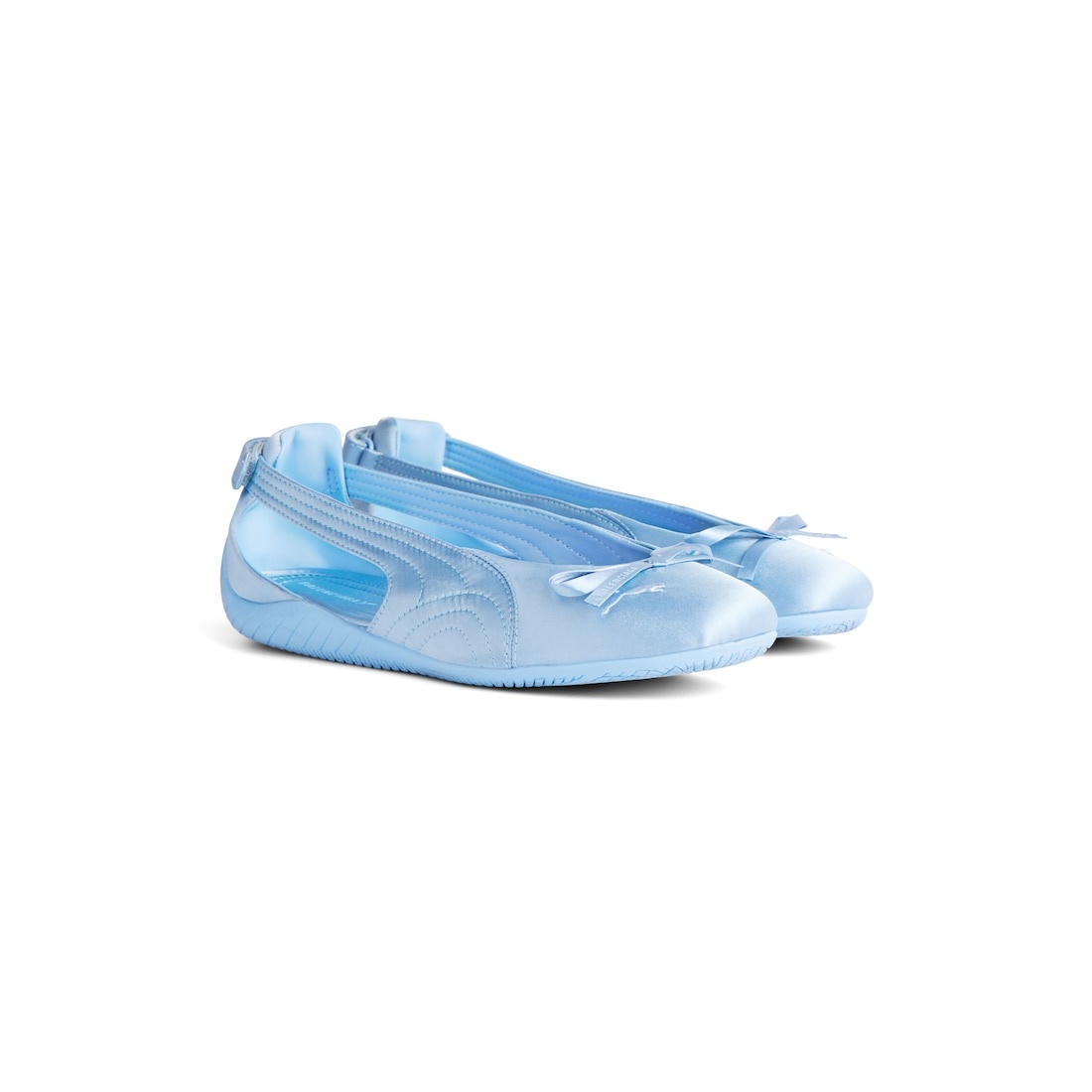Women's Speedcat Ballet Satin Balenciaga in Light Blue - 2