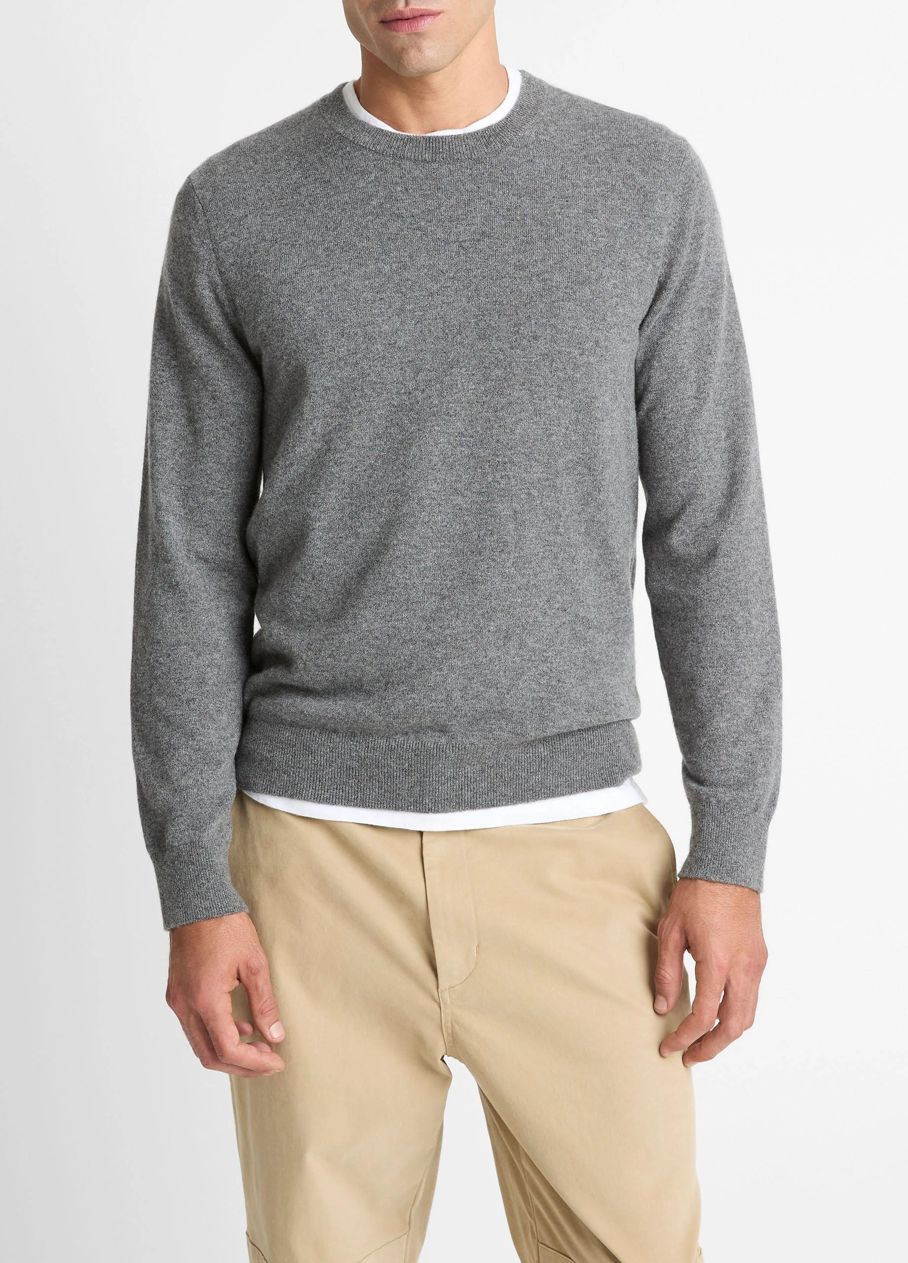Cashmere Crew Neck Sweater - 1