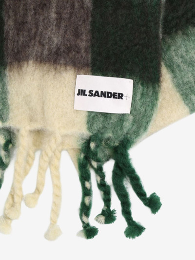 Jil Sander printed wool scarf outlook