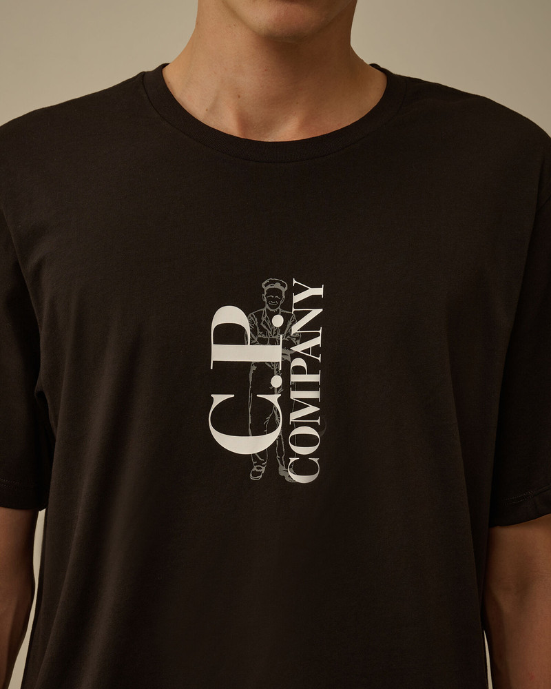 30/1 Jersey Short Sleeve Logo T-Shirt 5