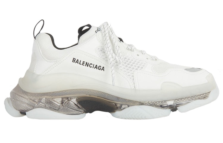 Balenciaga Triple S Sneaker 'Clear Sole - White Grey' 541624W2GS19012 - 2