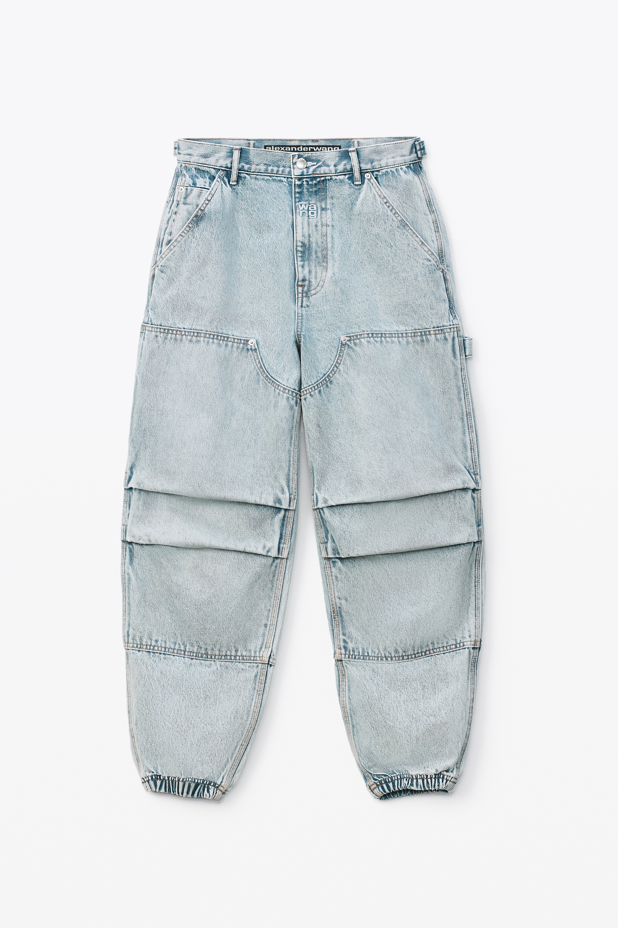 DOUBLE FRONT CARPENTER PANT IN DENIM - 1