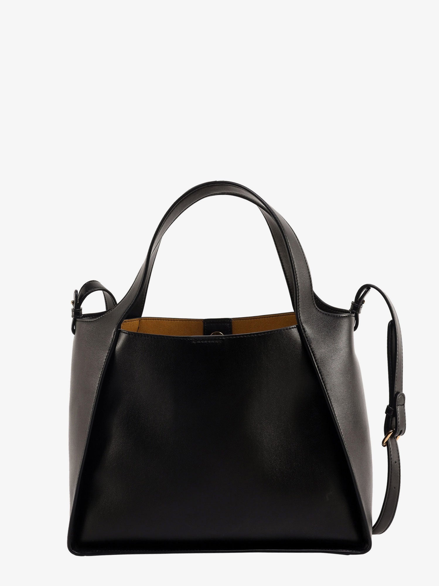 Stella Mccartney Woman Stella Logo Woman Black Shoulder Bags - 2