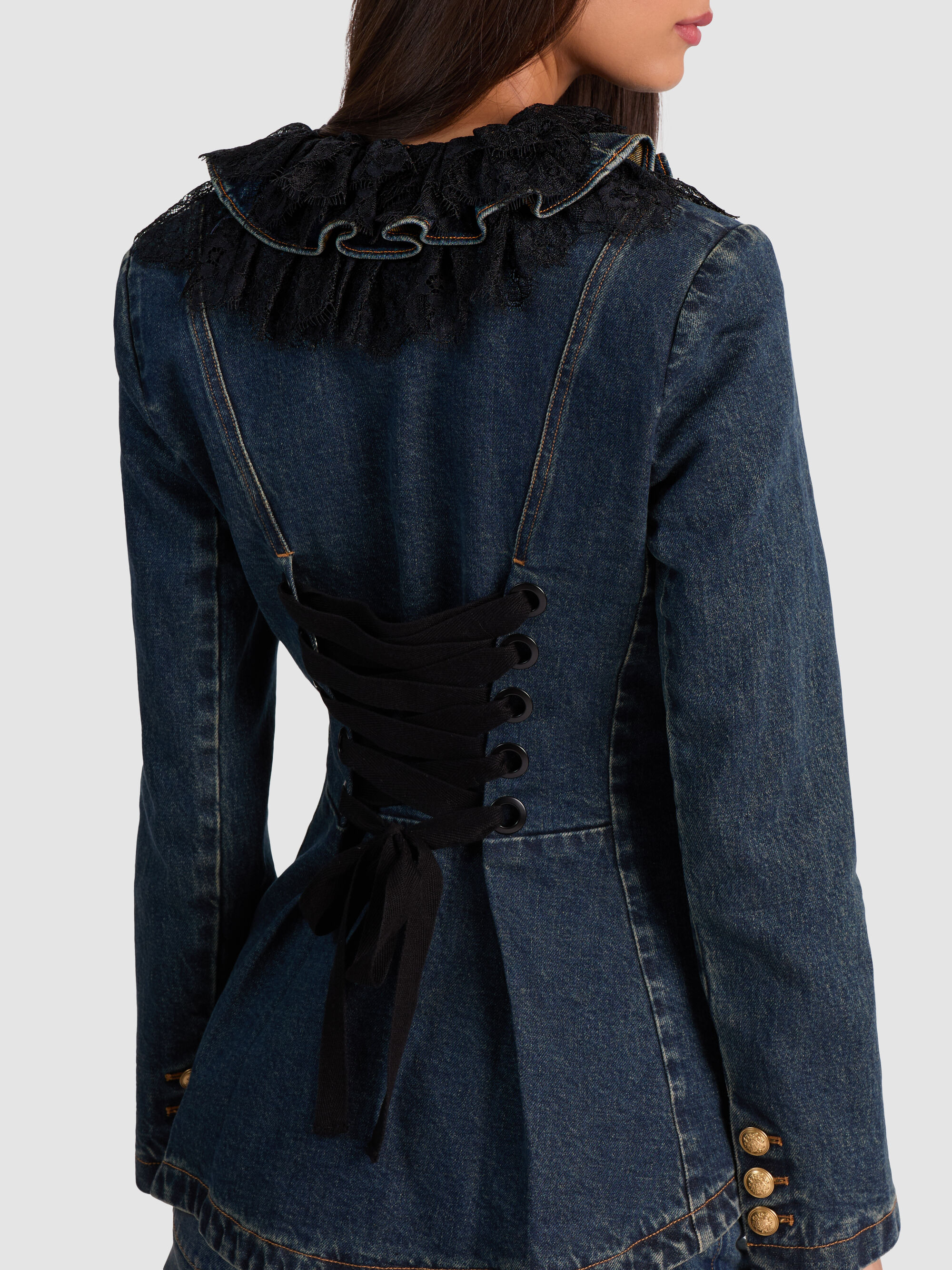 ELMIRA DENIM JACKET - 5