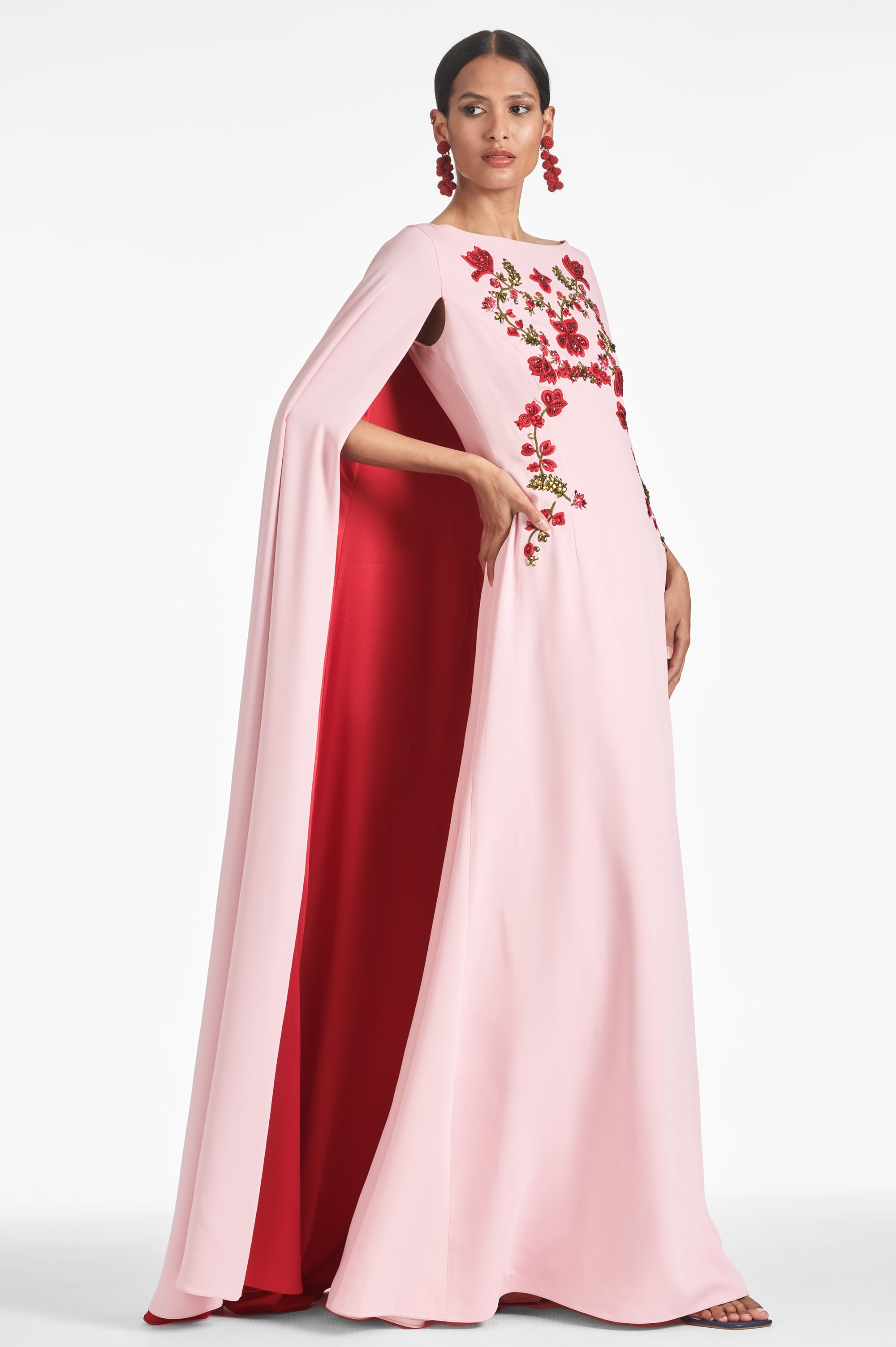 Vittoria Gown - Morganite/Ruby - 2