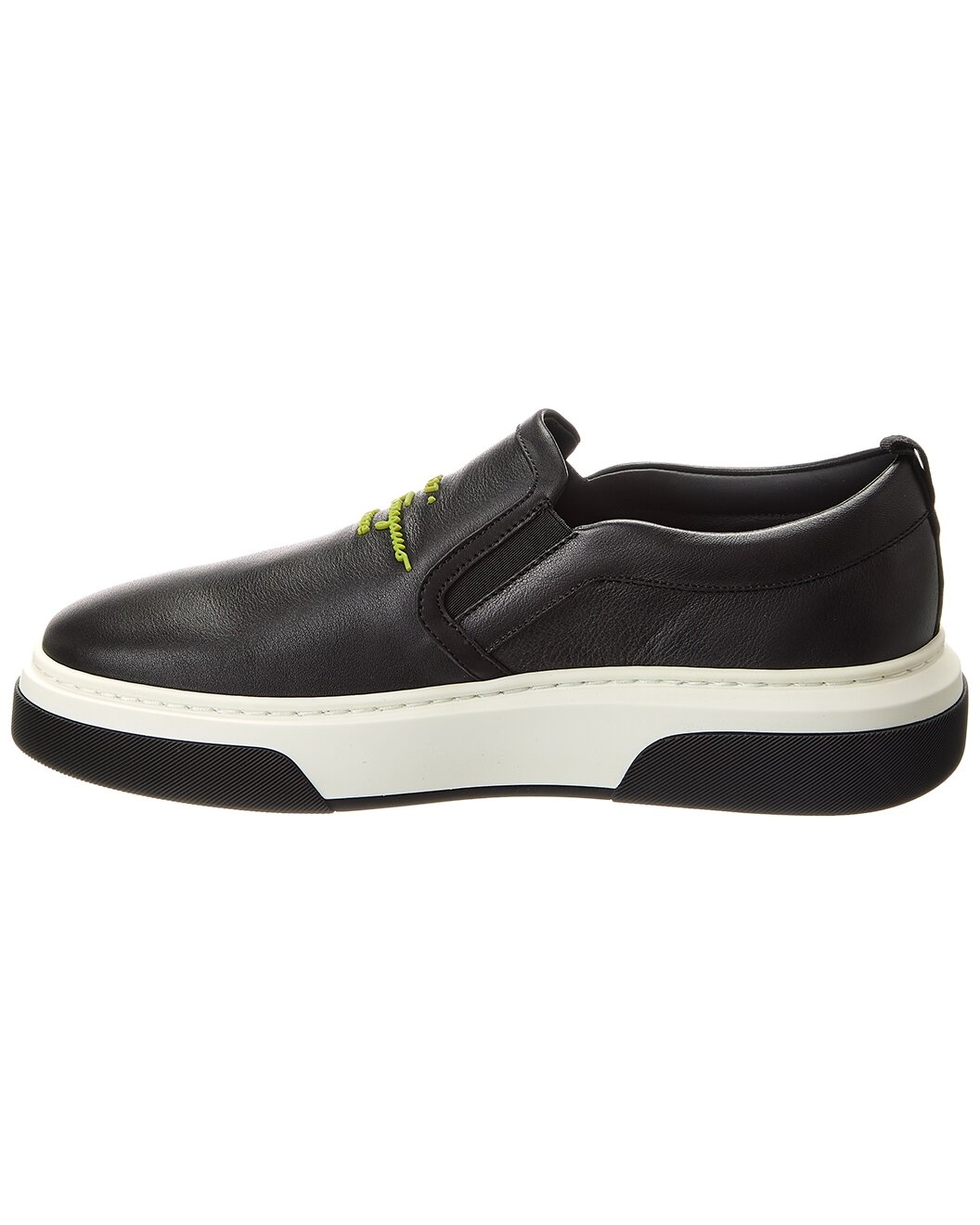Ferragamo Cassina Saddle Leather Sneaker - 2