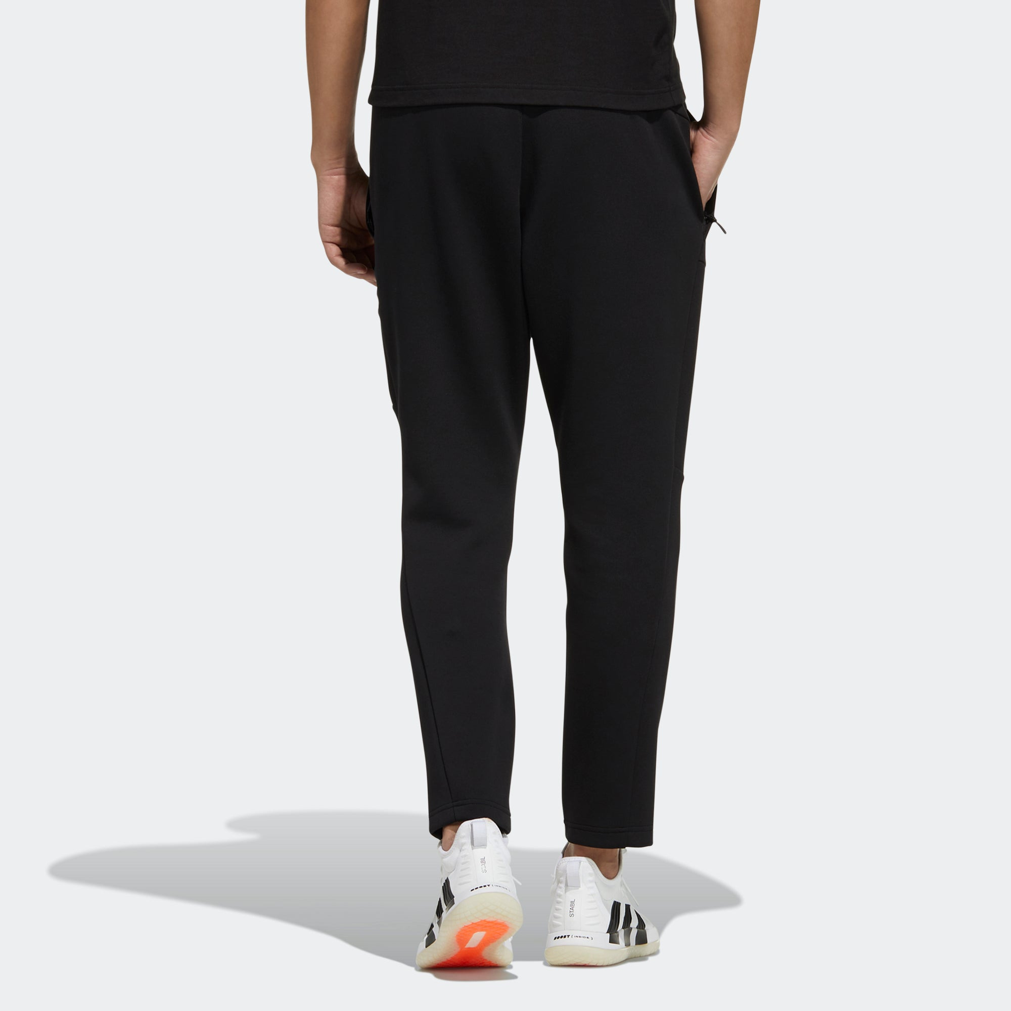 Men's adidas Th Dk Reg Pnts Cargo Pocket Sports Pants/Trousers/Joggers Black H39345 - 3