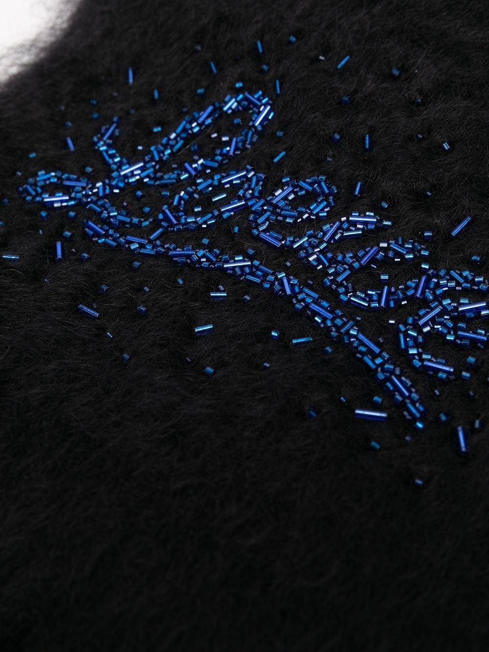 beaded logo scarf - 3