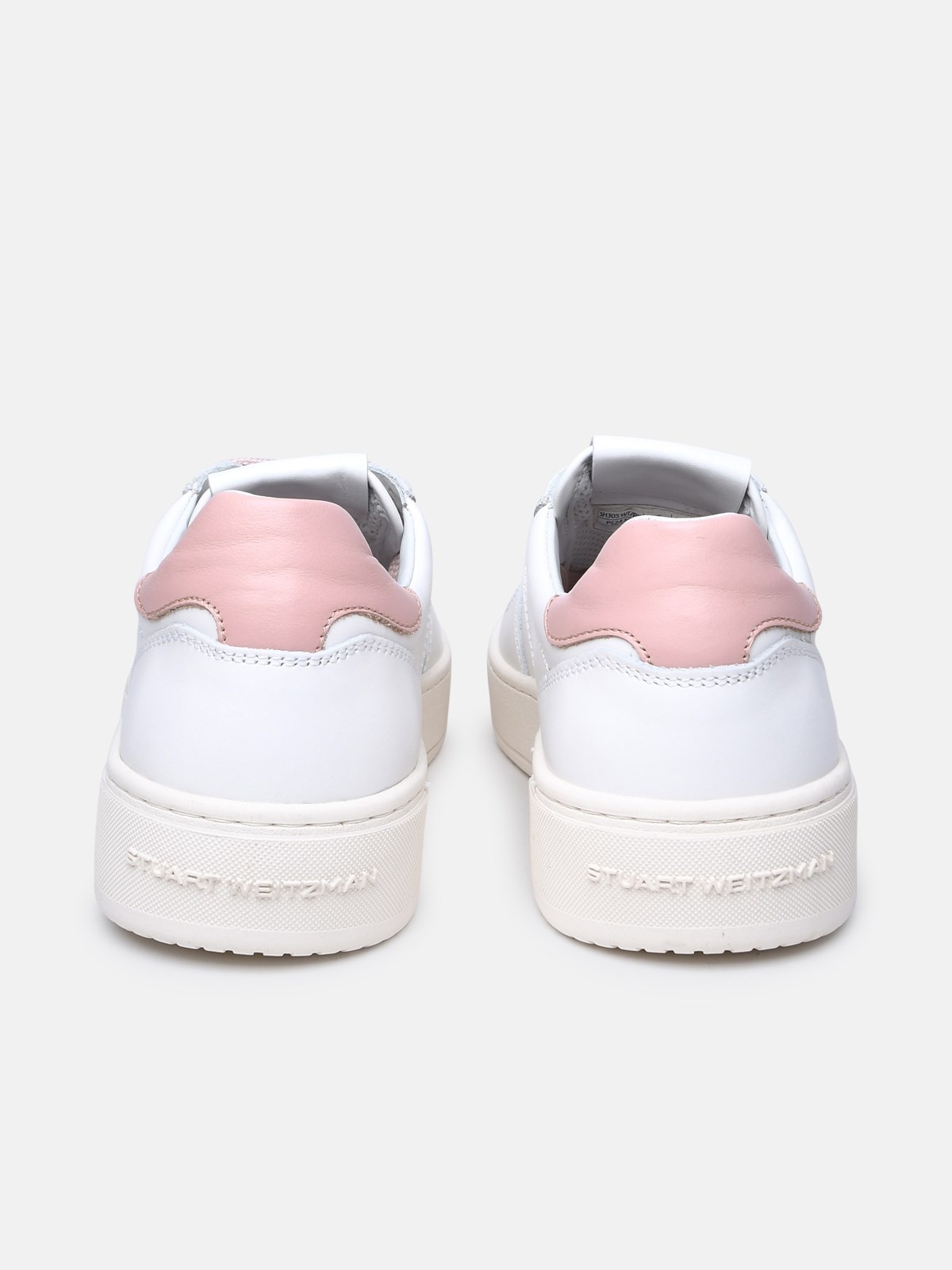 WHITE LEATHER SNEAKERS - 4