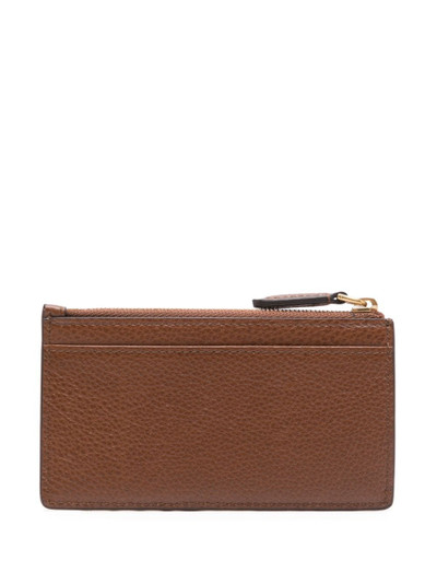 Mulberry zipped leather coin pouch outlook