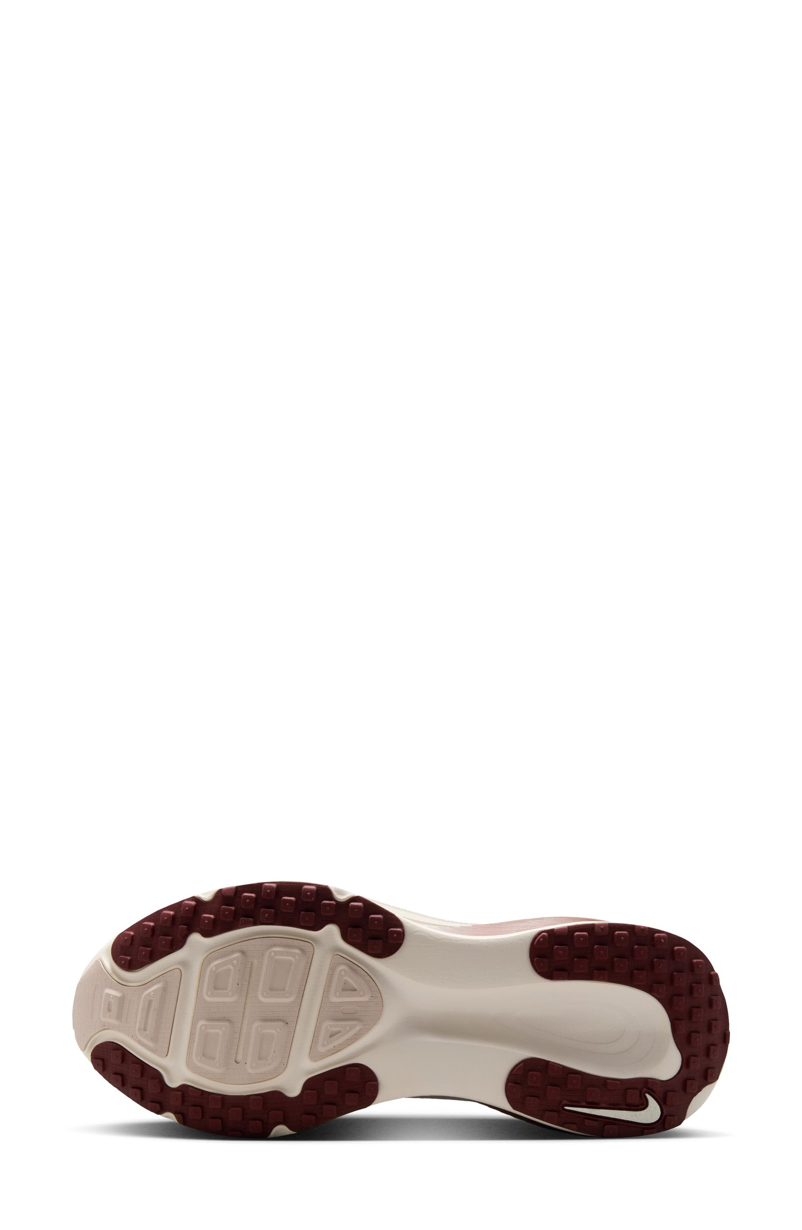 Nike Vomero 18 Running Shoe in Pale Ivory/Dark Red at Nordstrom - 4