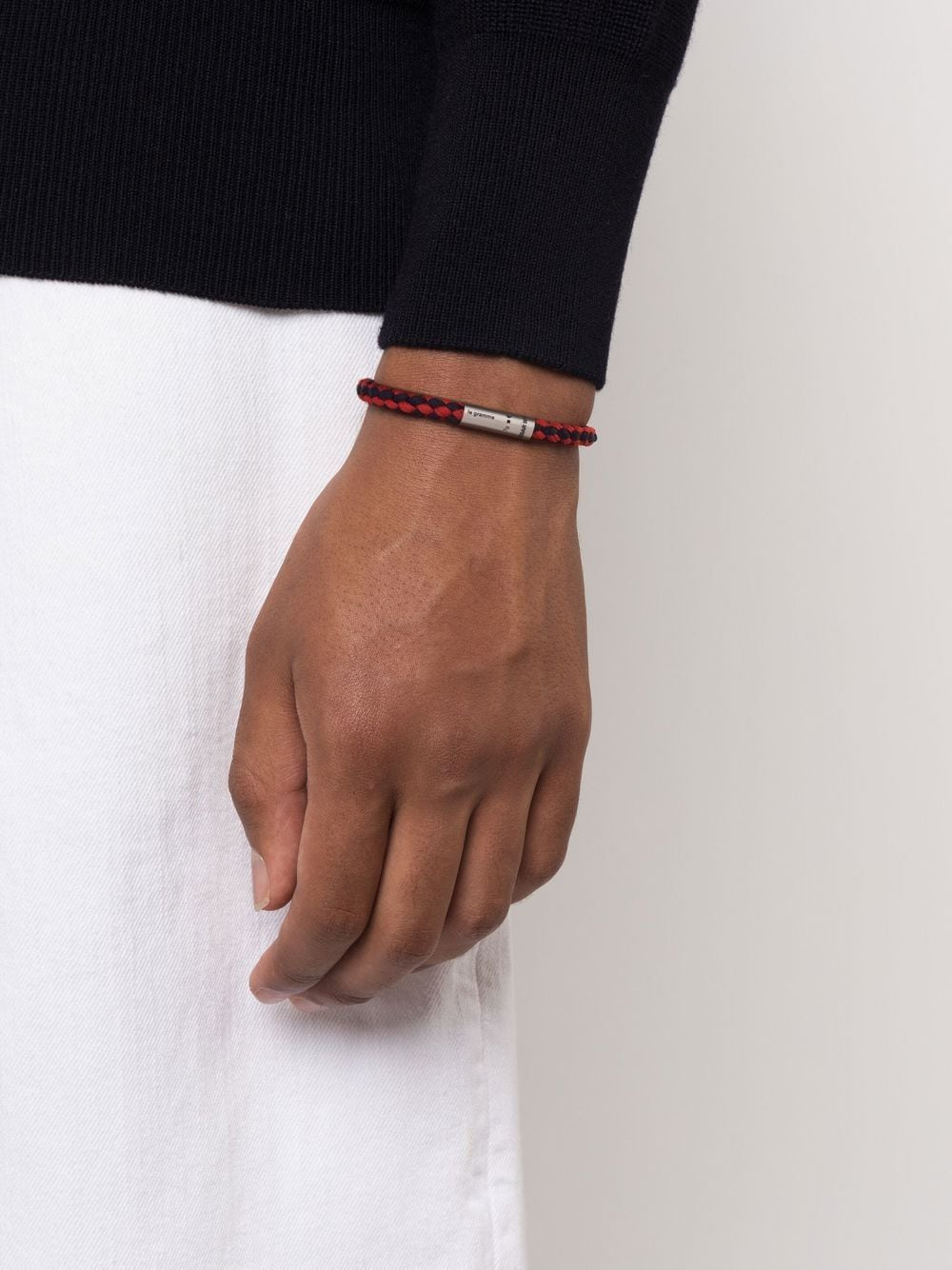 X ORLEBAR BROWN ENGRAVED-LOGO BRACELET - 3