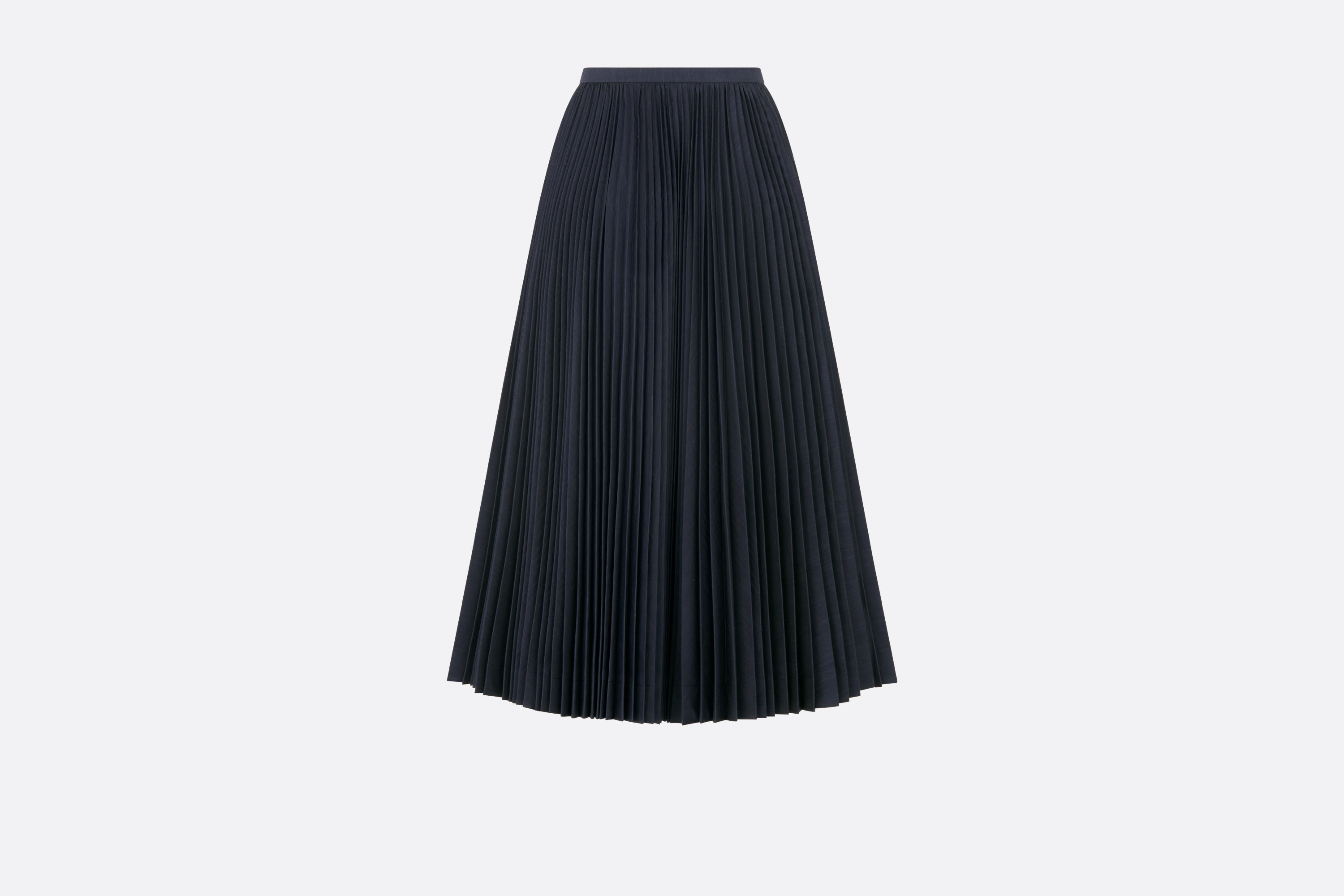 Mid-Length Pleated Skirt - 2