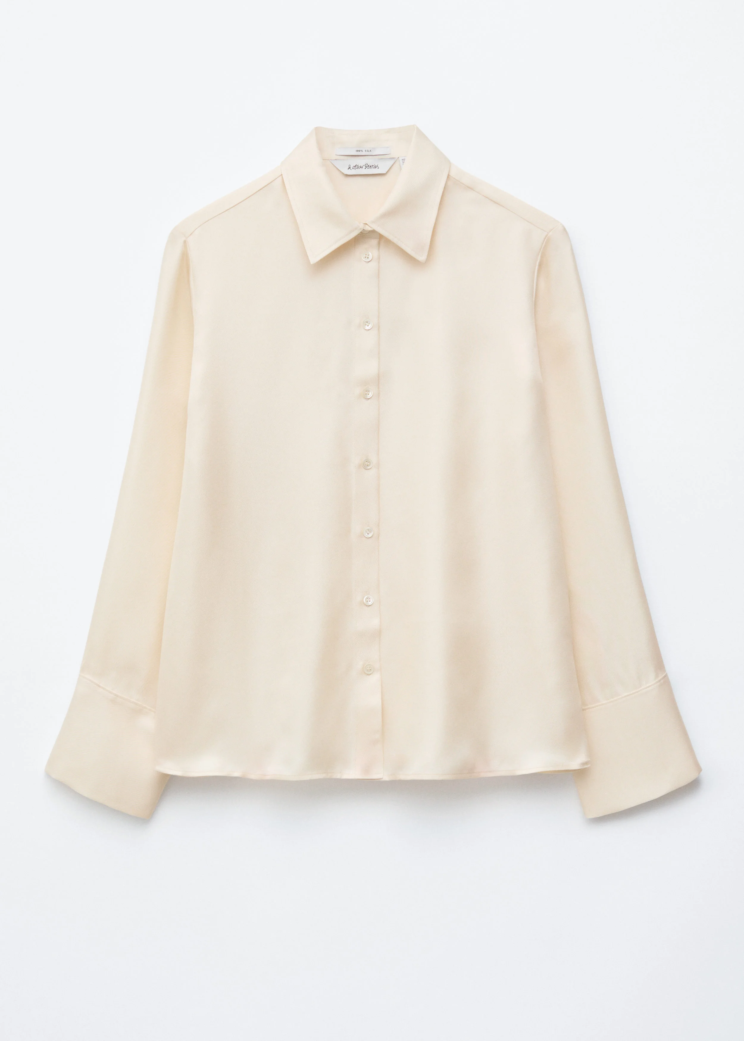 Relaxed Silk Shirt - 1
