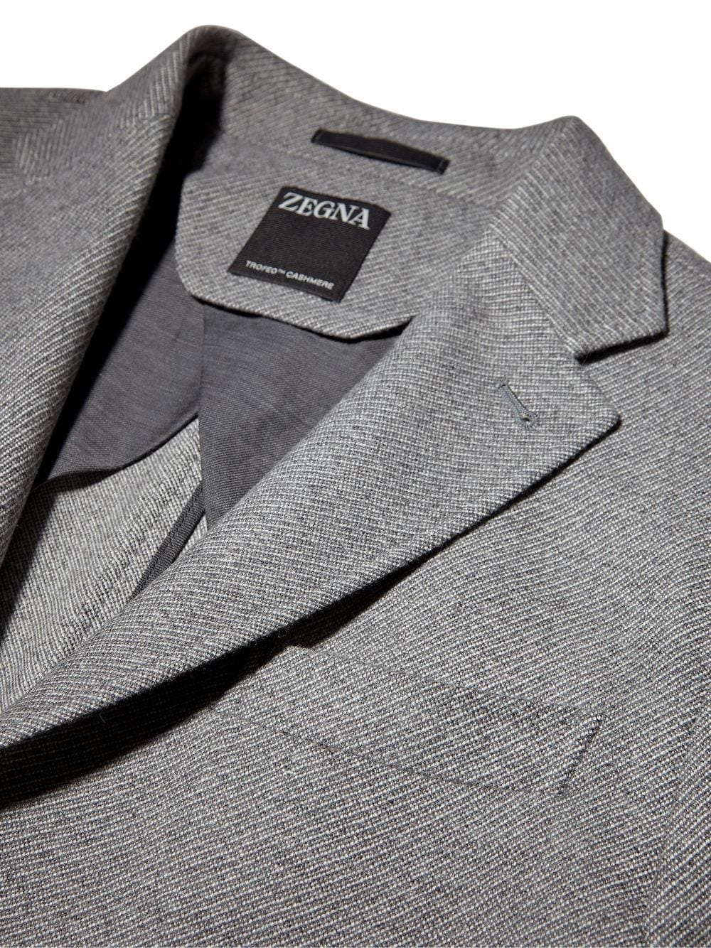 Trofeo single-breasted cashmere jacket - 5