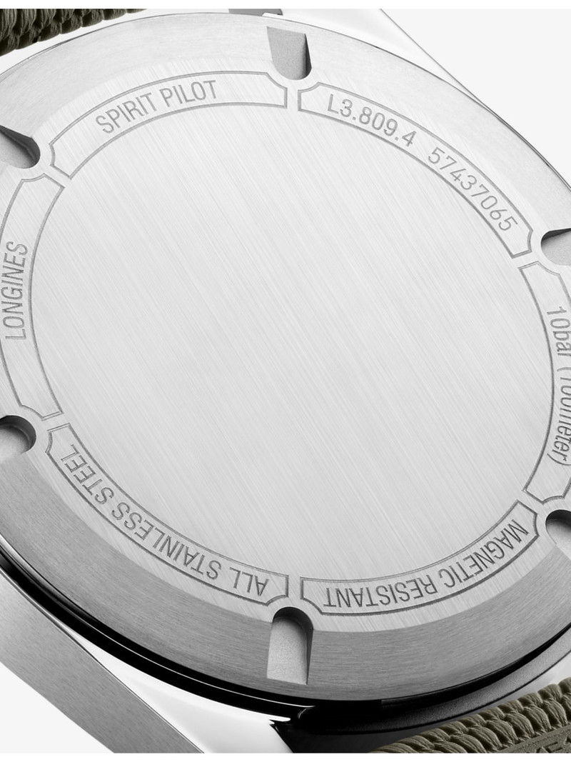 Spirit Pilot Stainless-Steel Automatic Watch 39mm 5