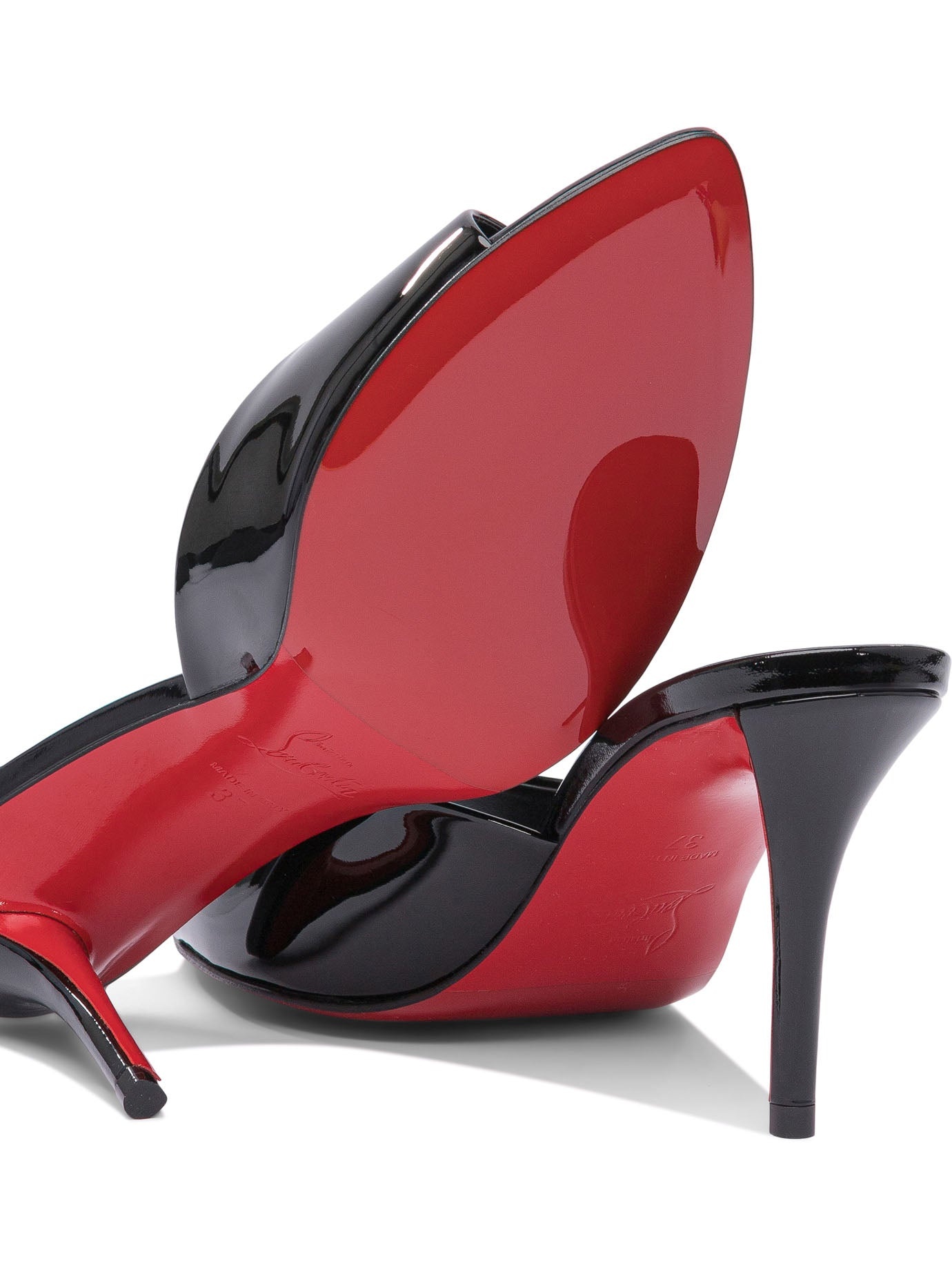 Christian Louboutin Miss Z Mule 80 Patent/lining - 4