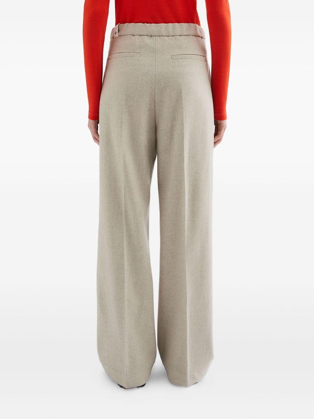 flannel trousers - 4