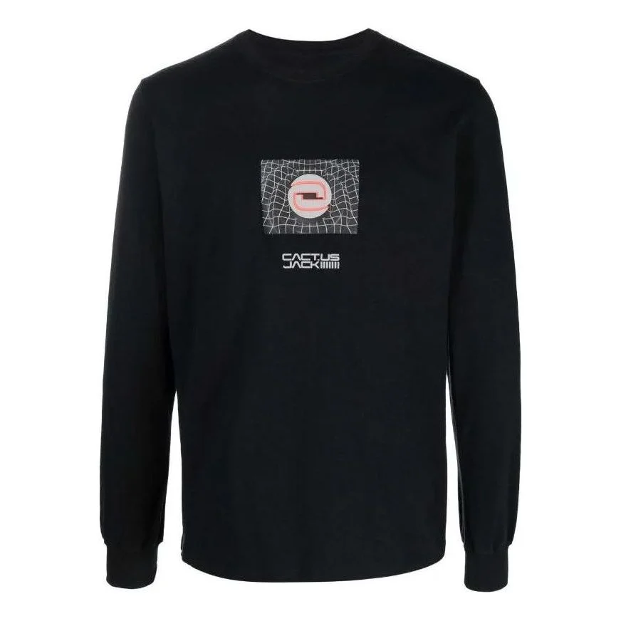 Nike Nike x Travis Scott Long Sleeve T-Shirt 'Black' DO6354-010