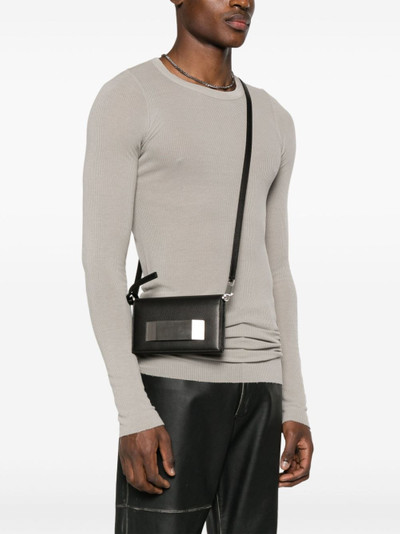 Rick Owens Griffin leather clutch bag outlook