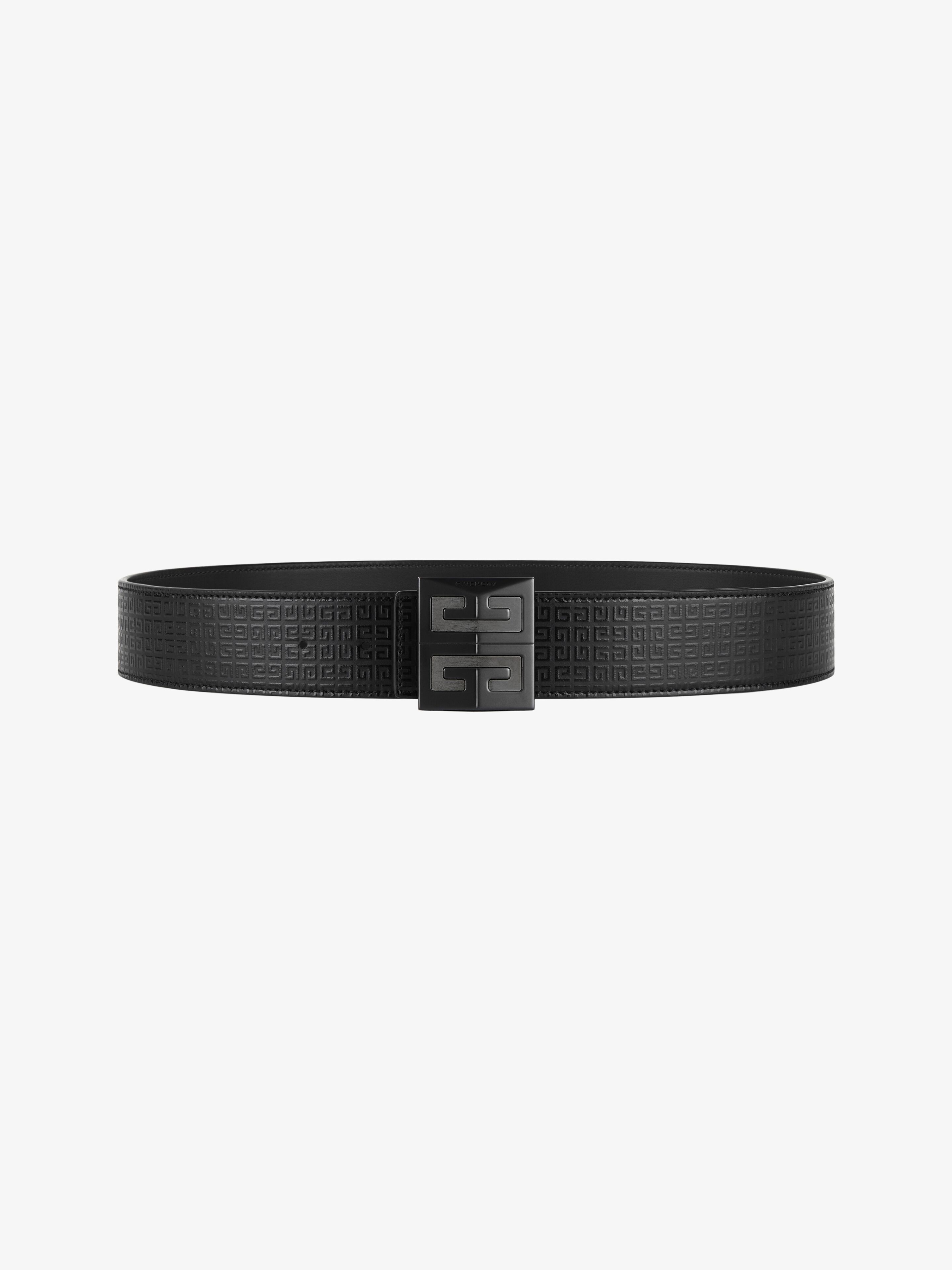 4G REVERSIBLE BELT IN MICRO 4G LEATHER - 3