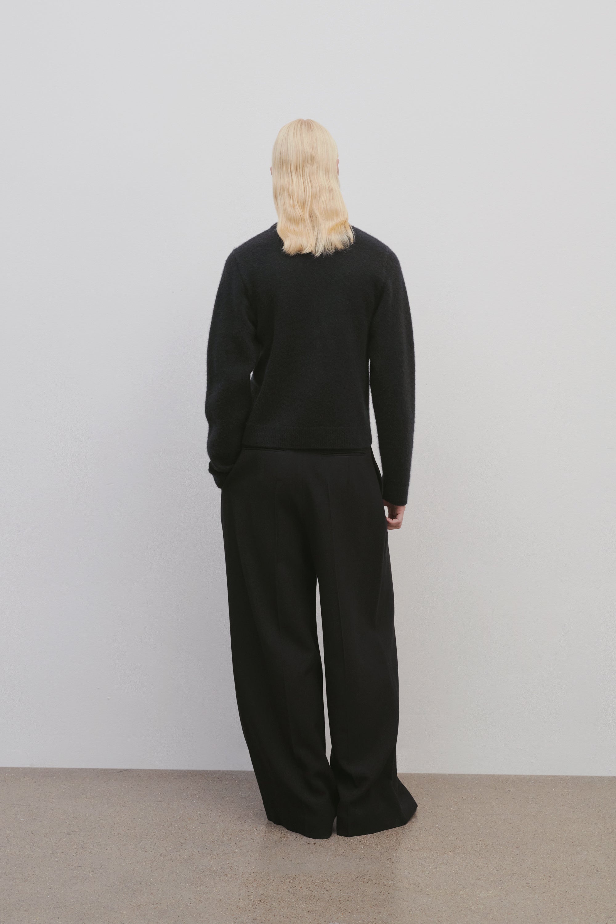 Crissi Pant in Viscose and Virgin Wool - 5