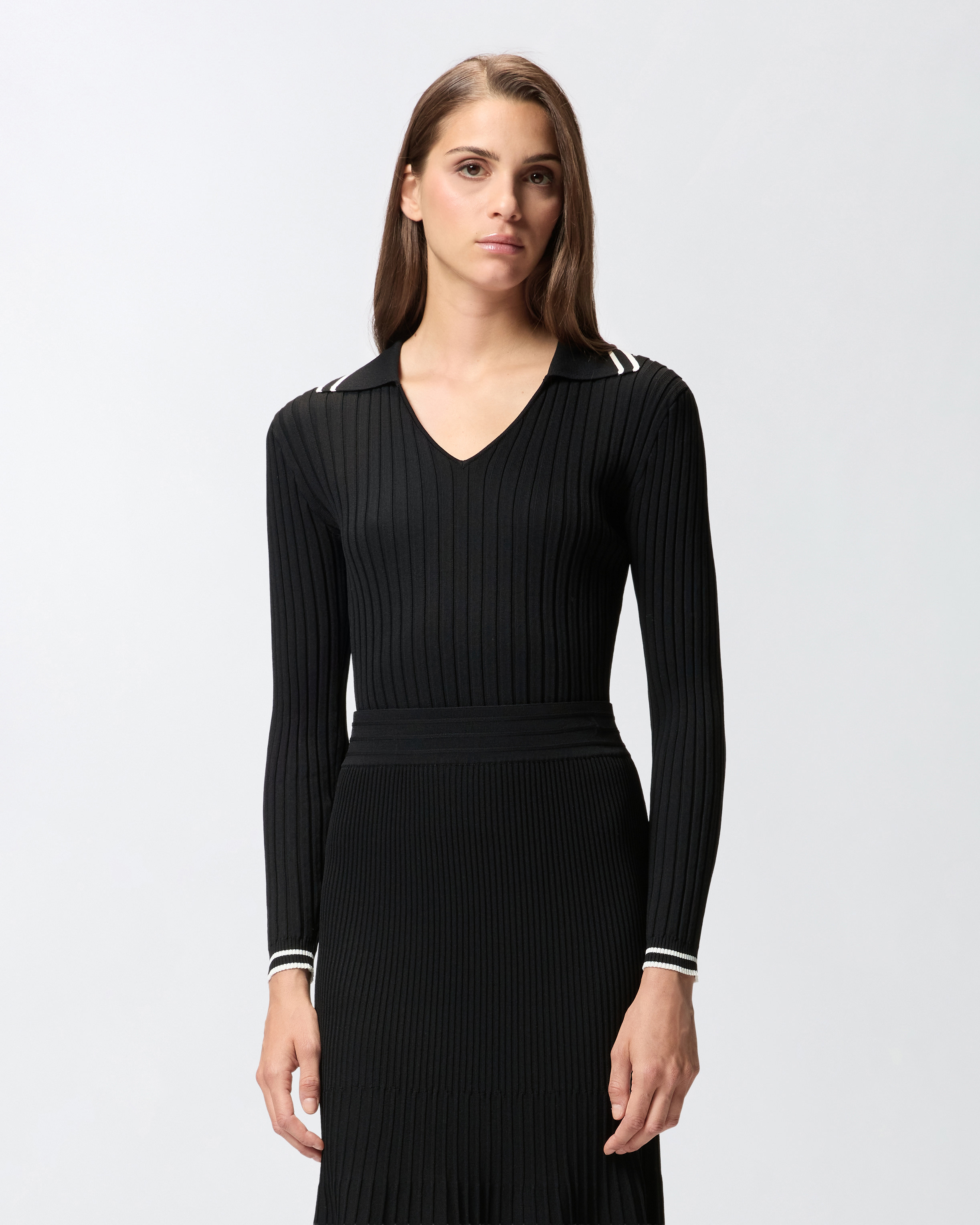 POLO-STYLE SWEATER - 2