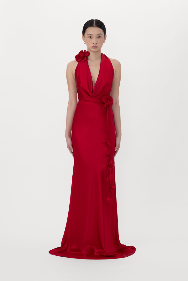 DELPHINE SATIN GOWN 2