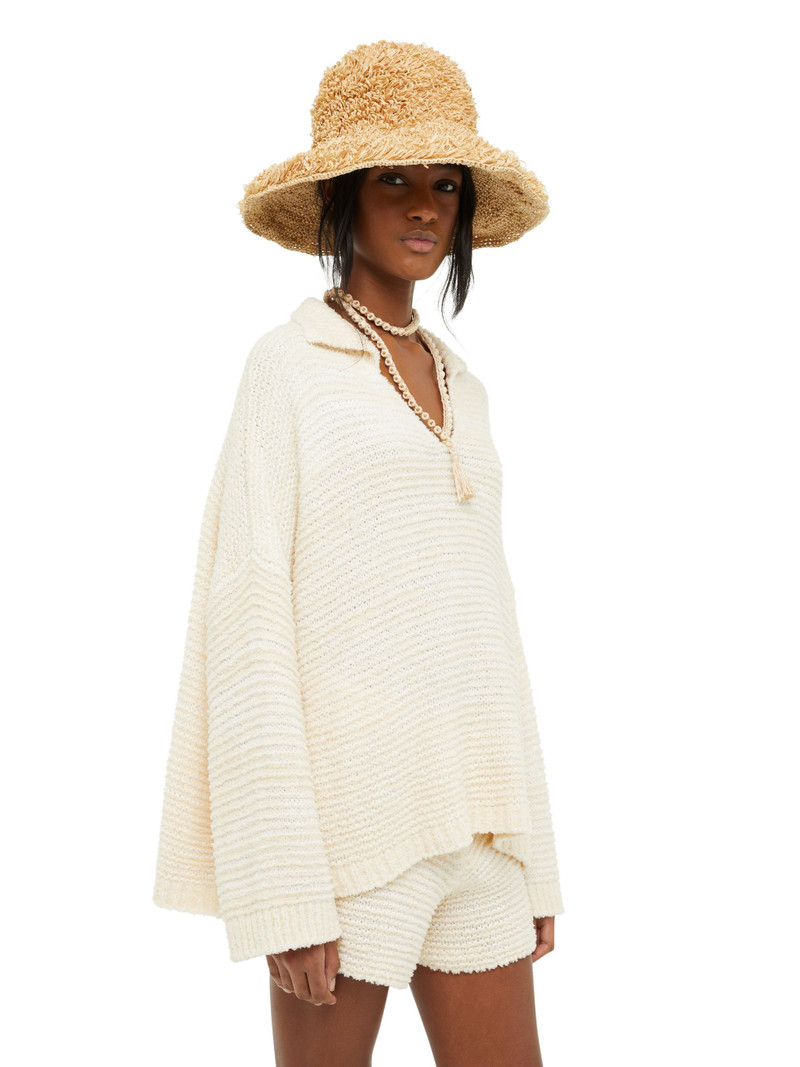 Bright Hues Polo Sweater 7