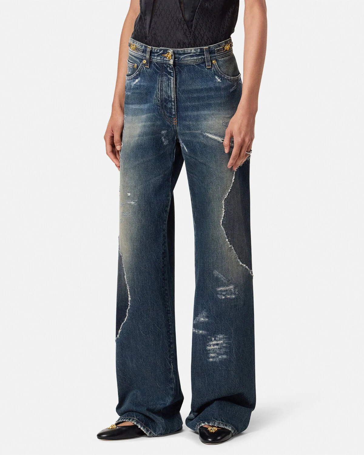 Medusa '95 Mid-Rise Boyfriend Jeans - 4