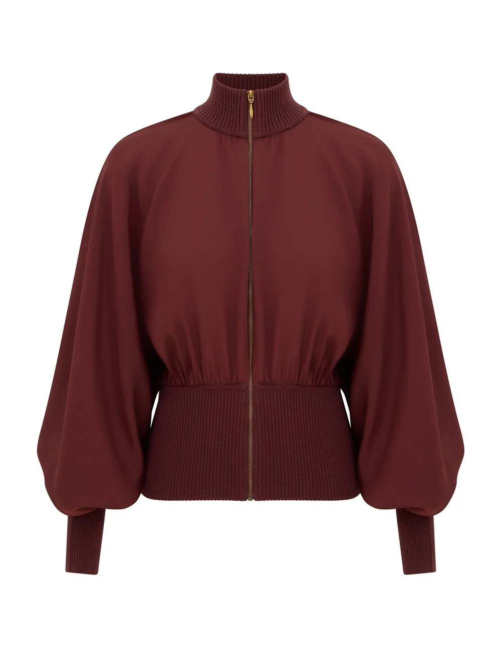 CLASH SILK BOMBER JACKET - 1