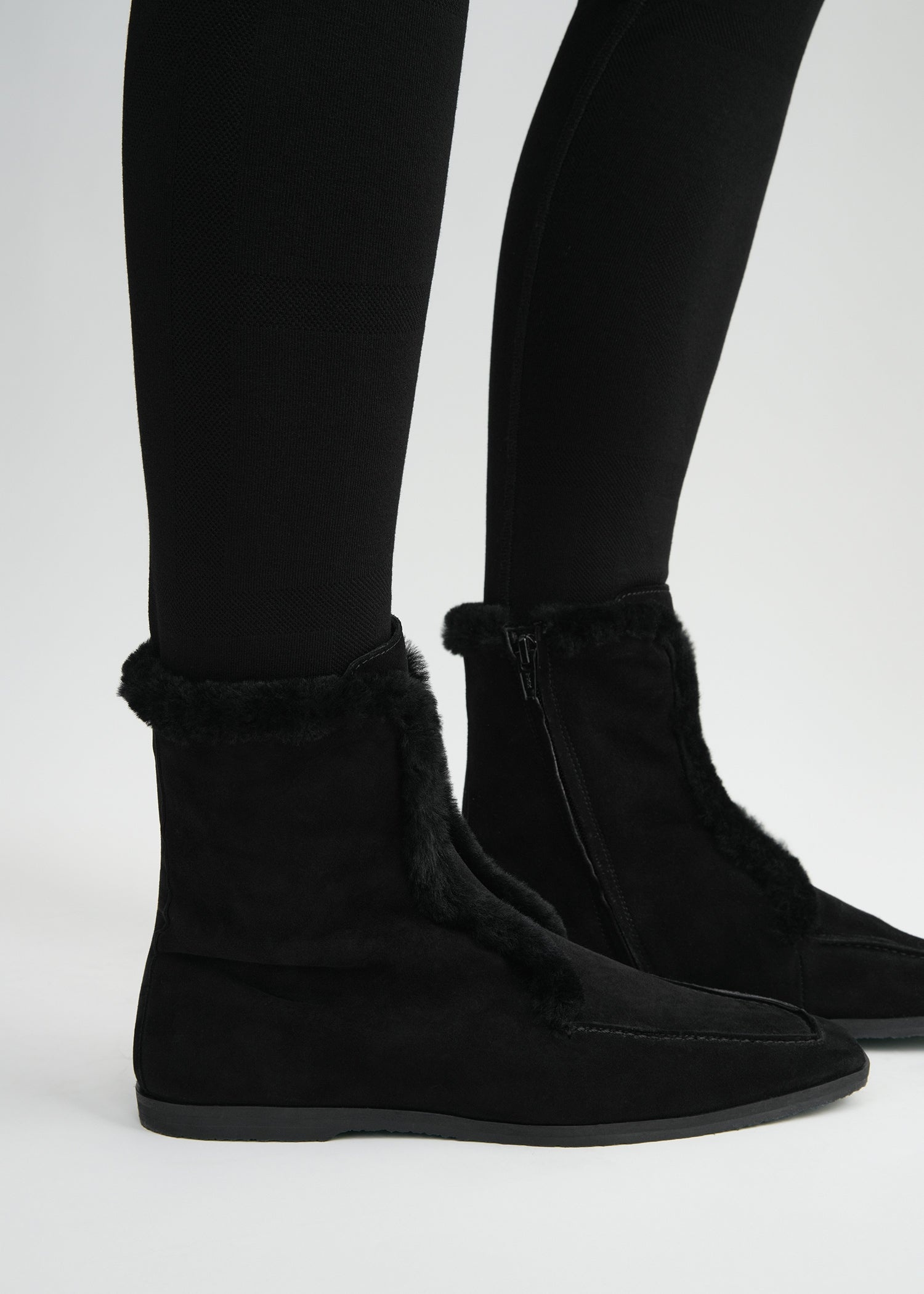 Zipped winter boots black - 3