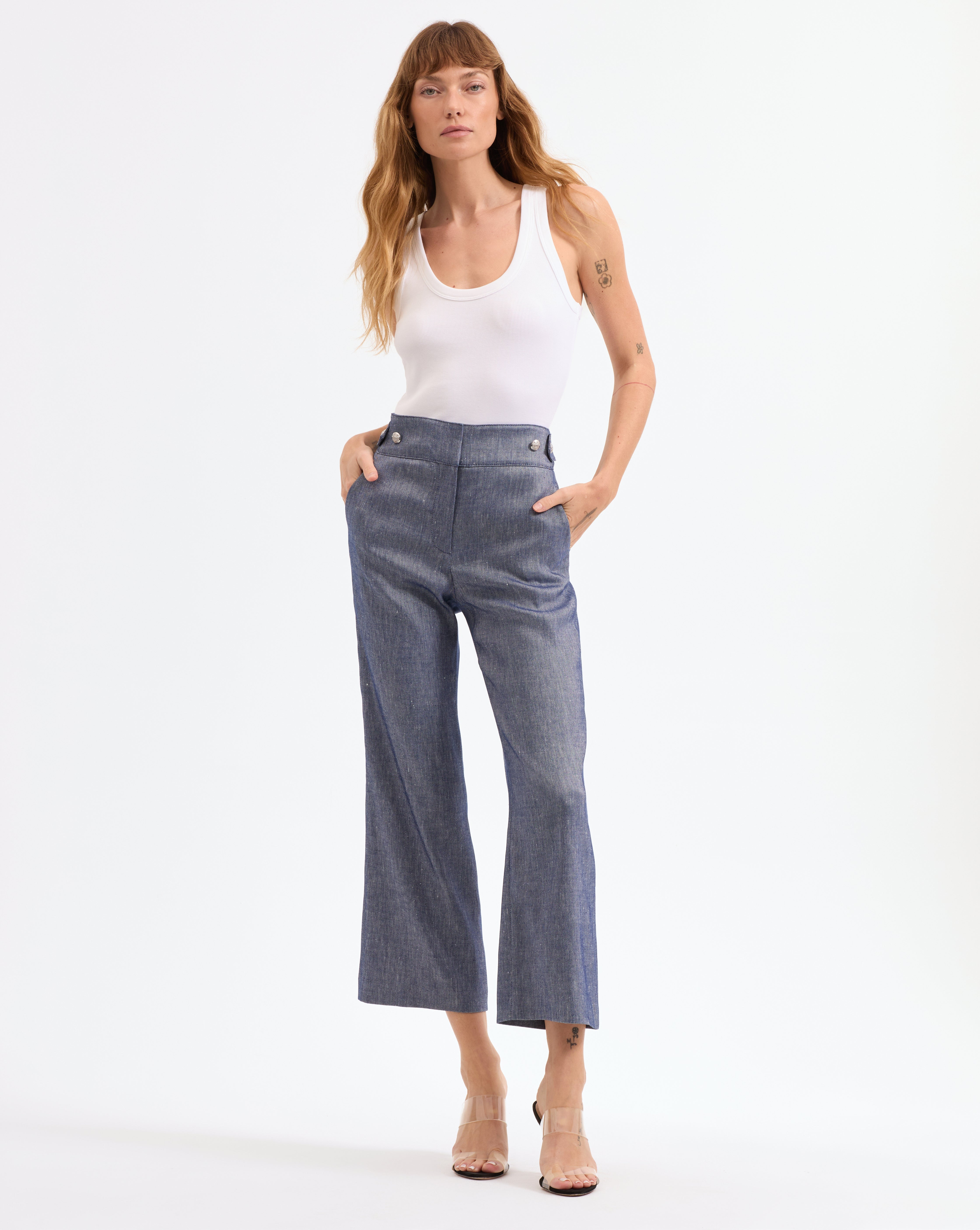 AUBRIE LINEN PANT - 2