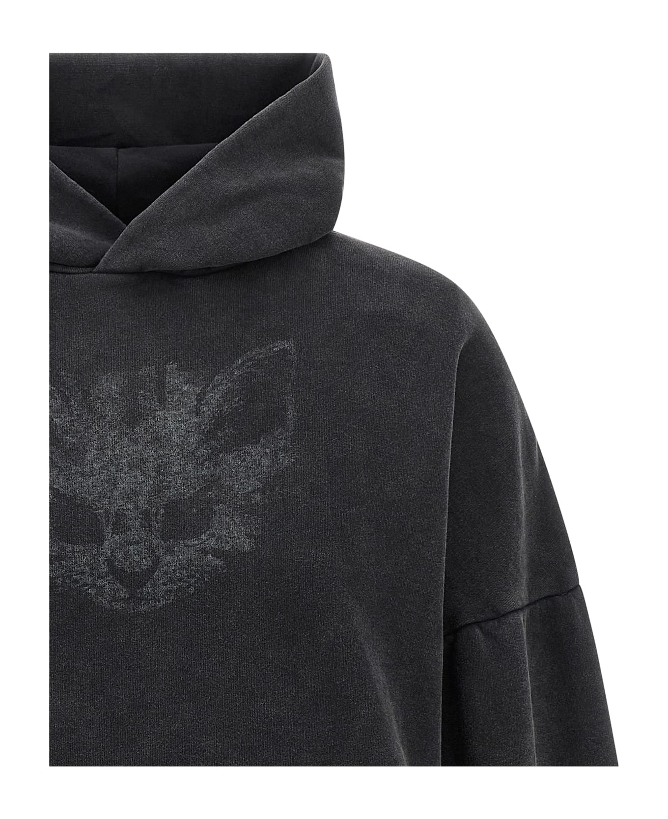 'cropped Hoodie' Sweatshirt - 3