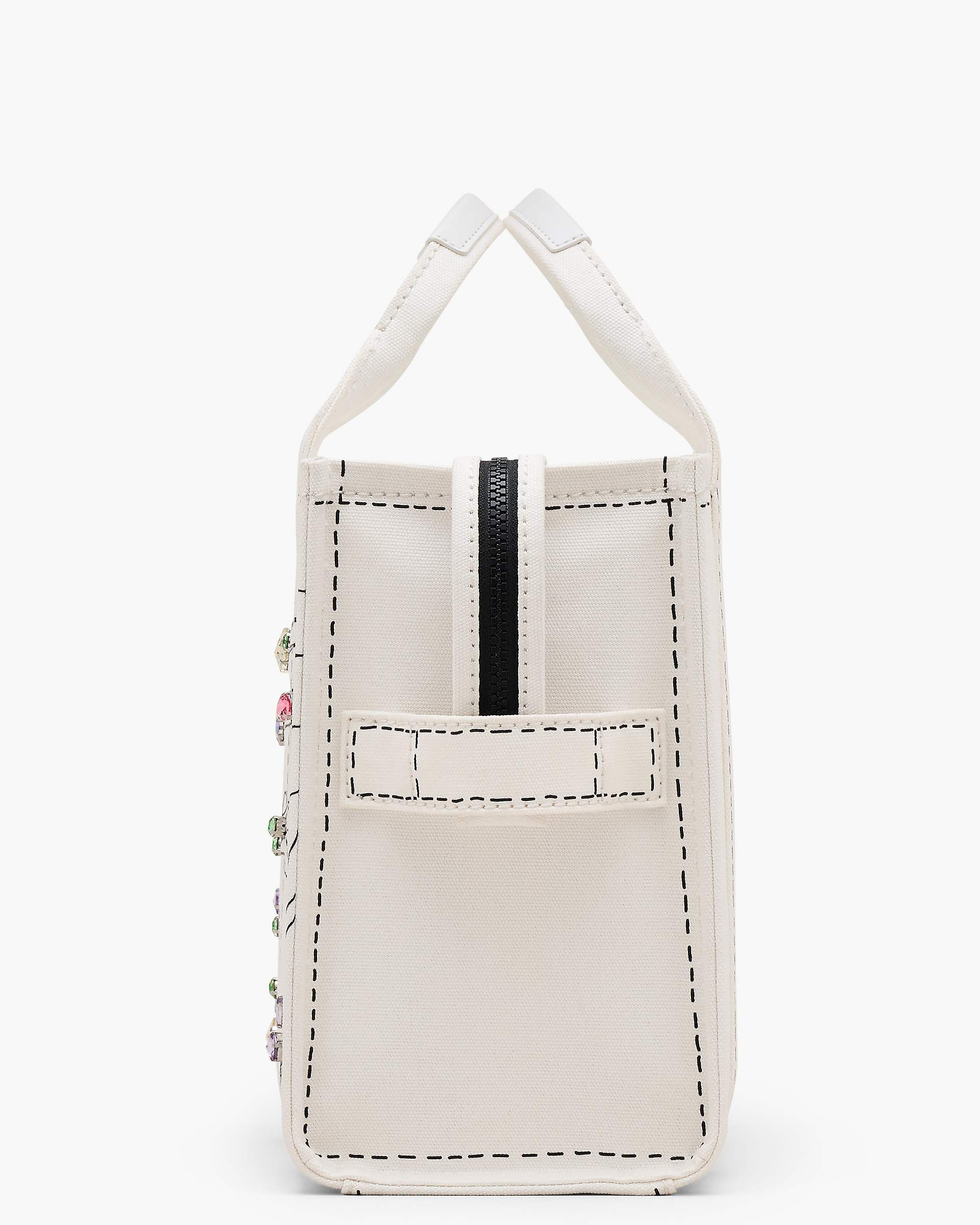 THE TROMPE L'OEIL MANI CANVAS MEDIUM TOTE BAG - 5