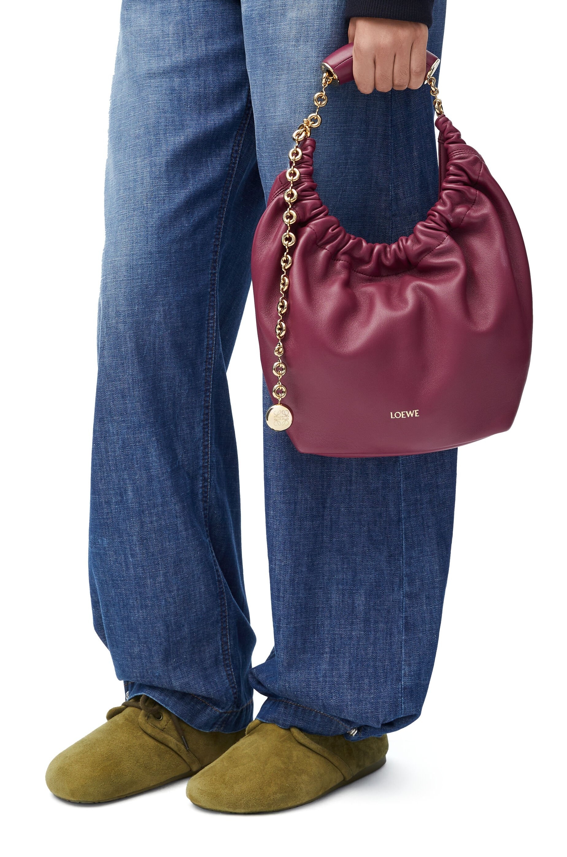 Small Squeeze bag in nappa lambskin - 2