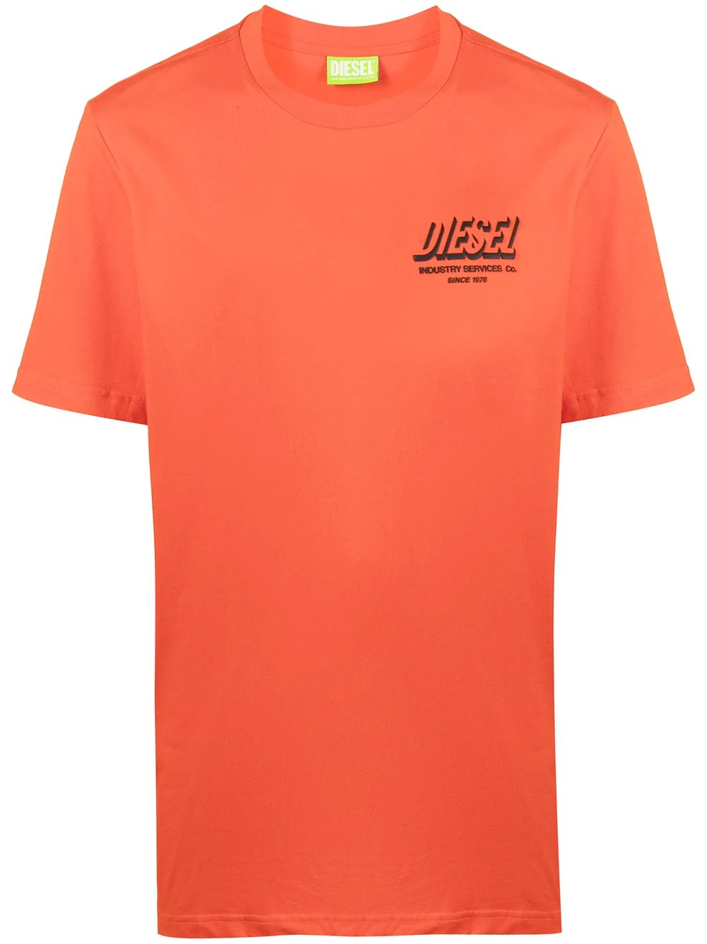 logo-print short-sleeve T-shirt - 1