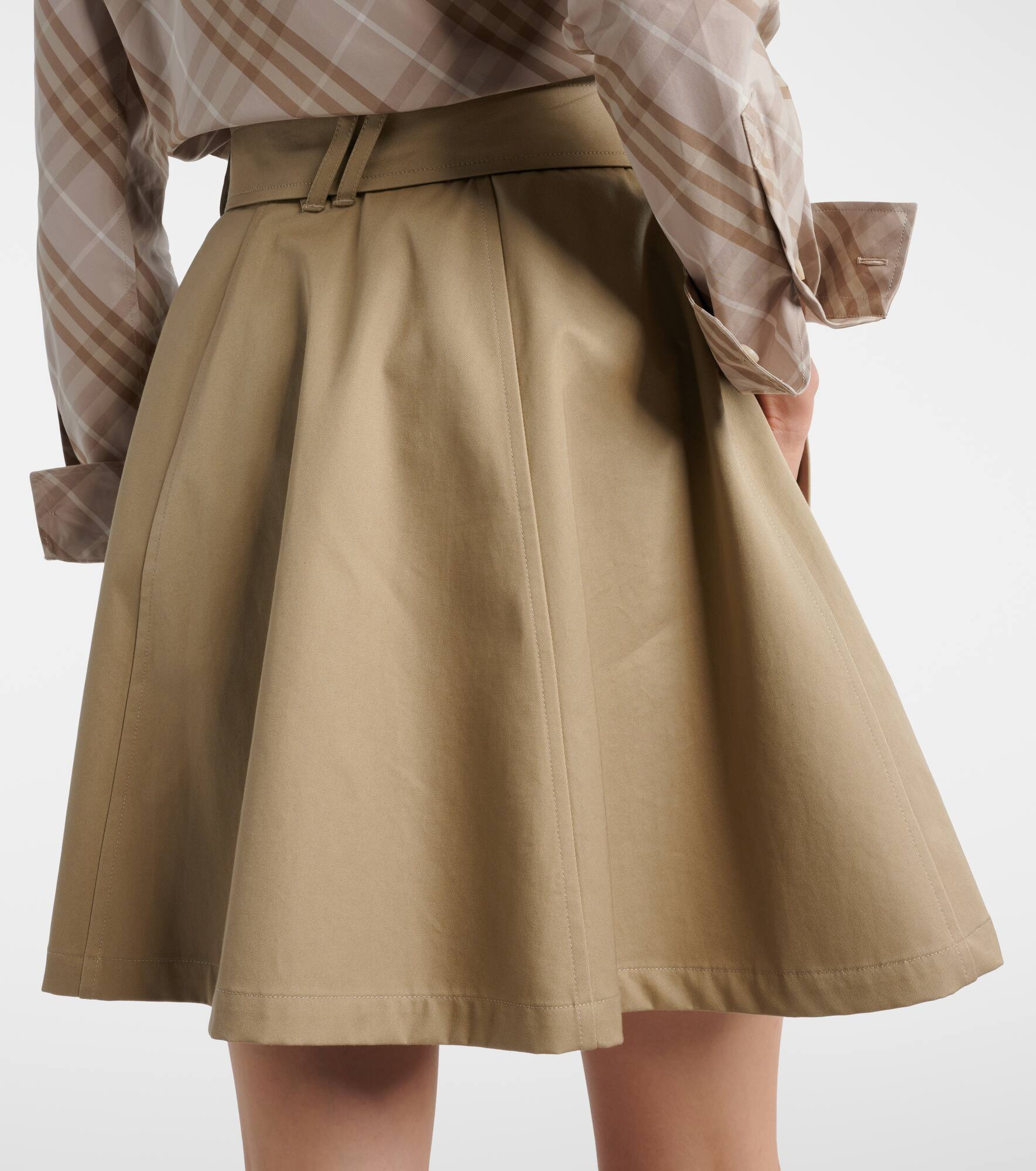 Cotton wrap skirt - 5