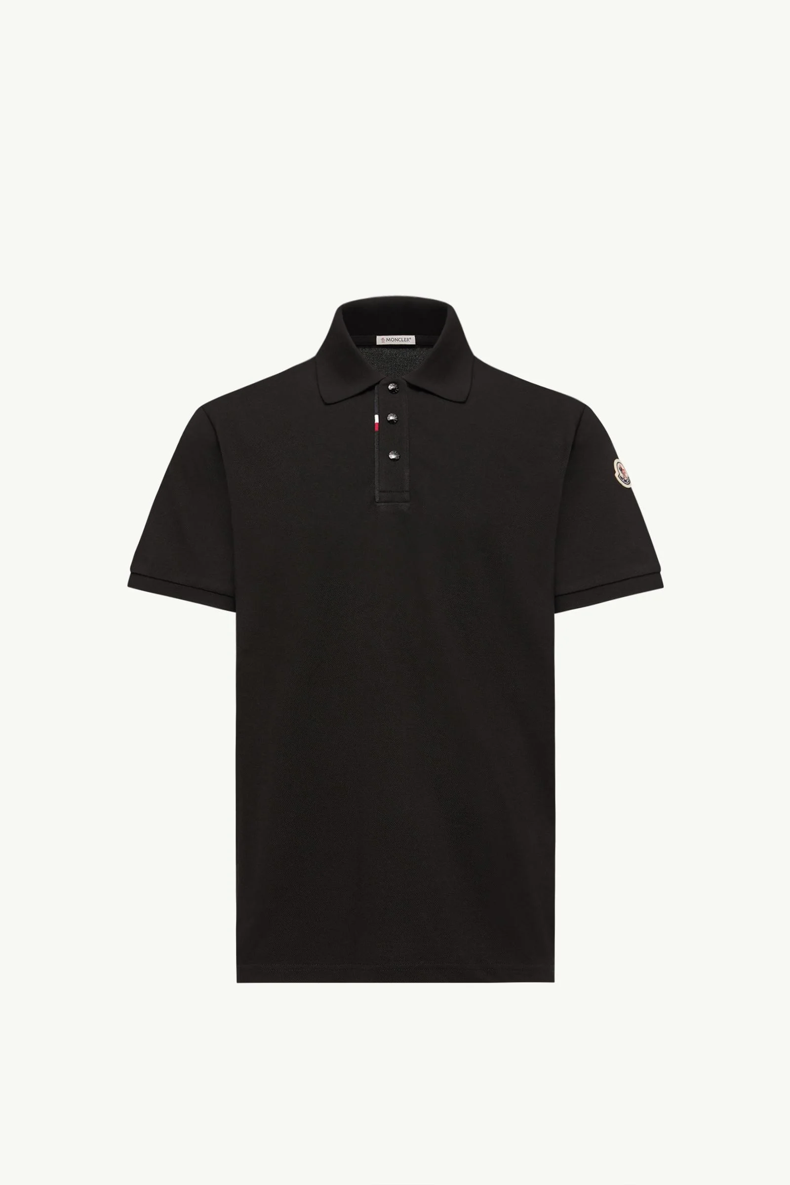 Logo Cotton Piquet Polo Shirt - 1