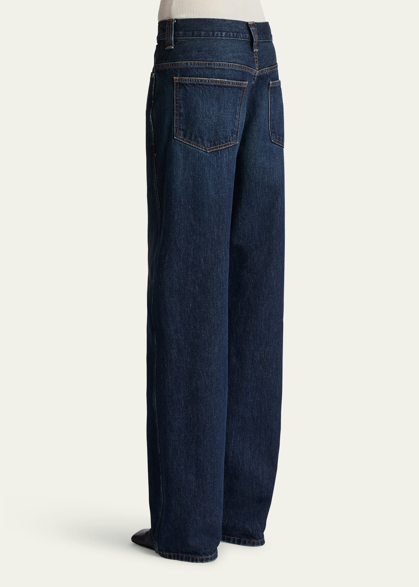 Bonnie Straight-Leg Dark Wash Jeans - 3