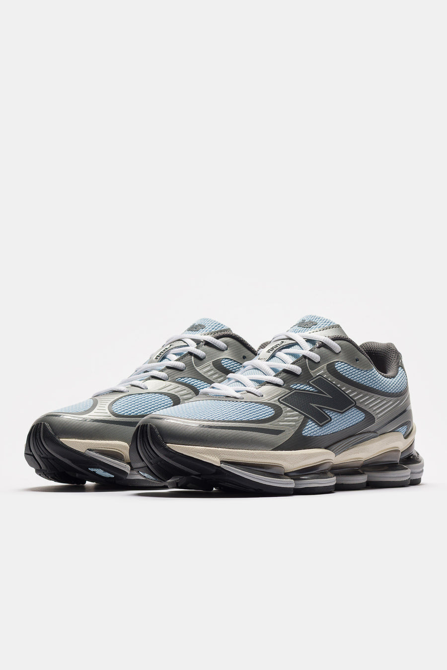 Abzorb 2000 Sneaker in Light Chrome Blue/Silver Metalic/Castlerock/Dark Silver Metallic - 2