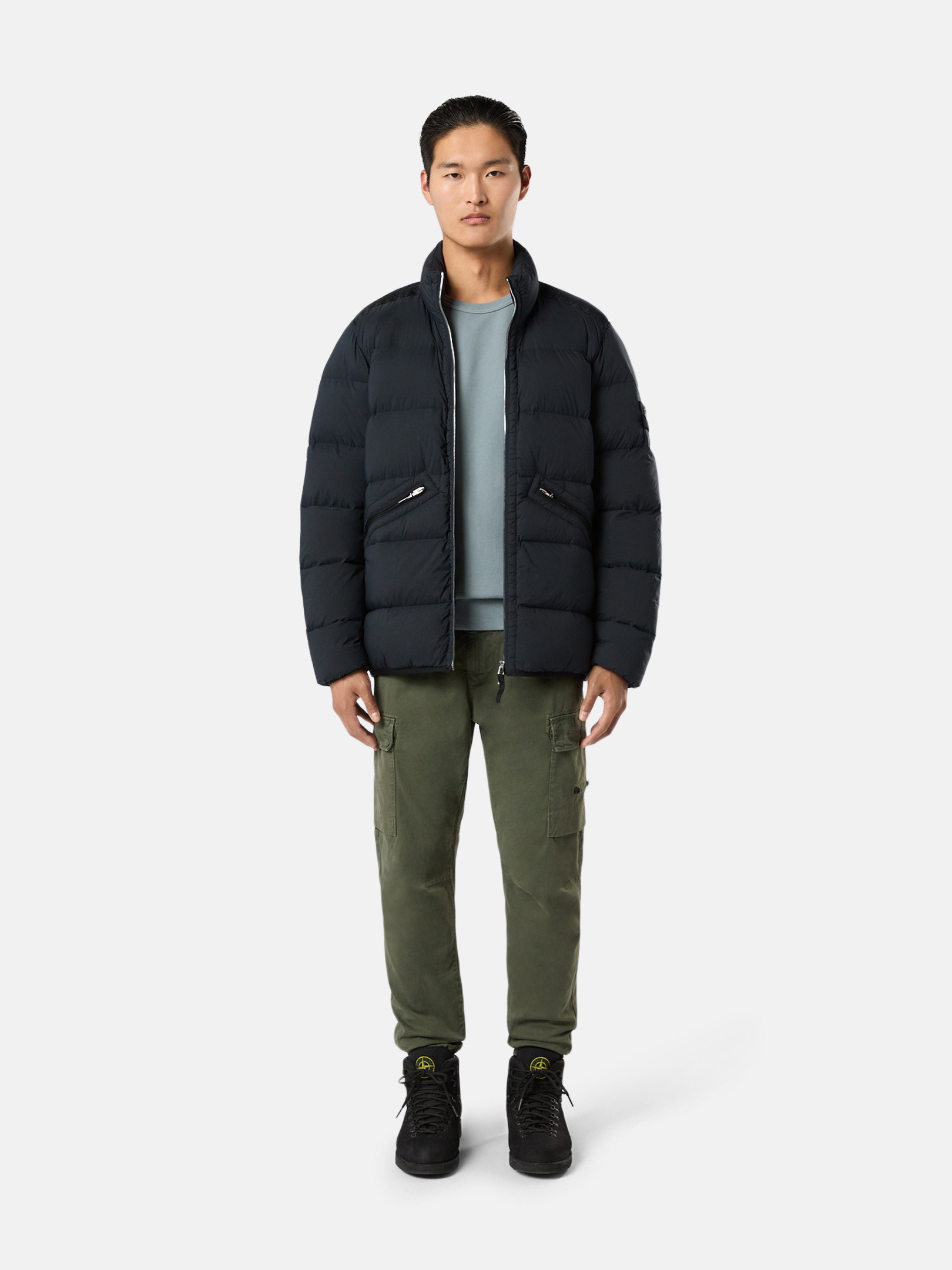 Stone Island 43028 SEAMLESS TUNNEL NYLON DOWN -TC | REVERSIBLE