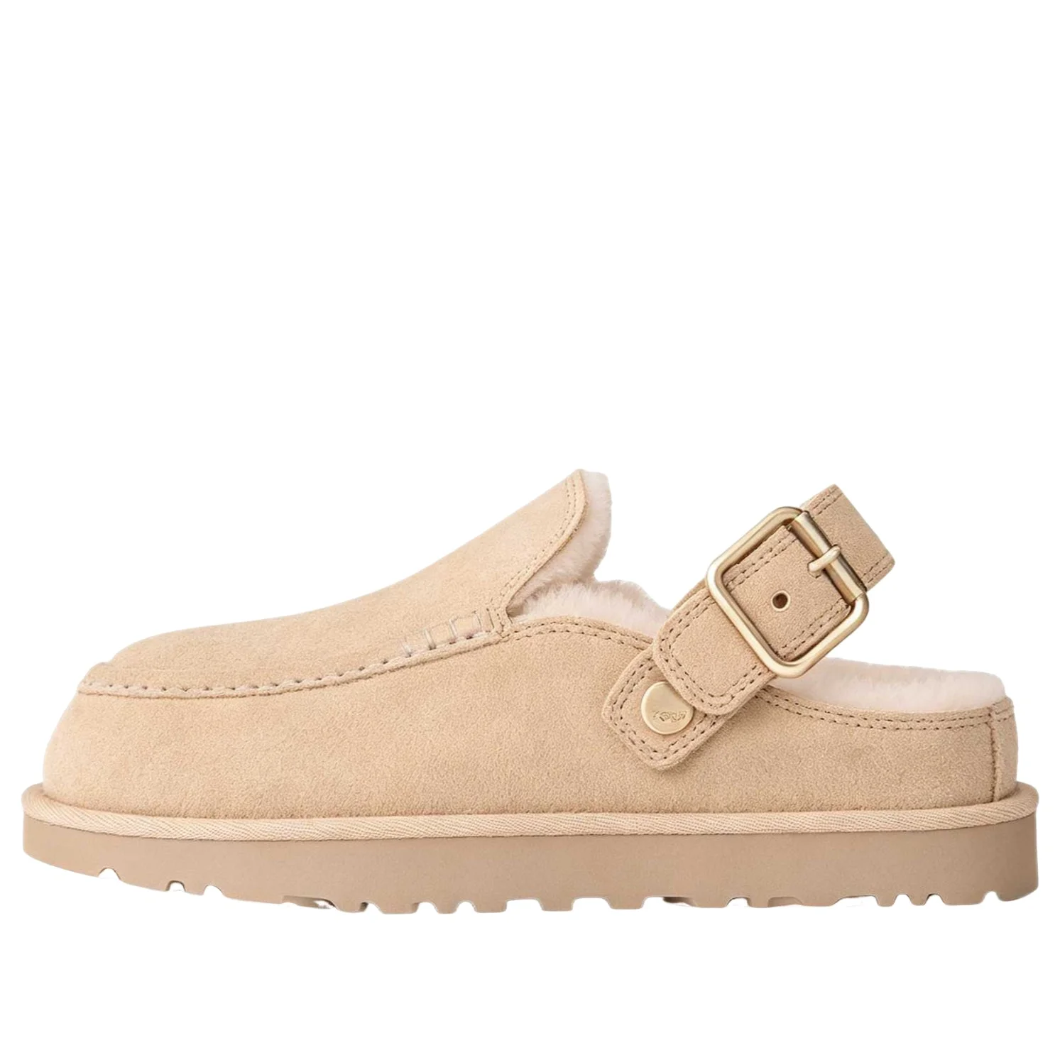 (WMNS) UGG Goldenstar Evelina Wooden Clog 'Sand Castle' 1180251-SNDC - 1