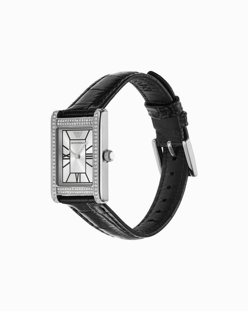 EMPORIO ARMANI LEATHER STRAP WATCHES outlook