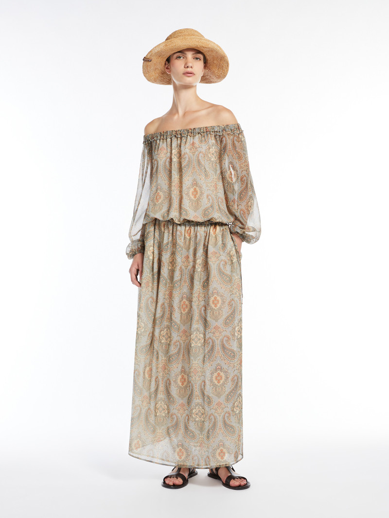 WEEKEND Max Mara ENZA Patterned georgette dress outlook