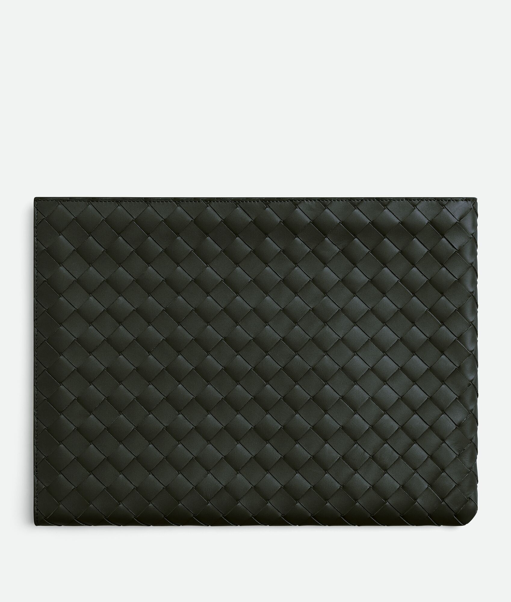 Intrecciato Half Zip Pouch - 3